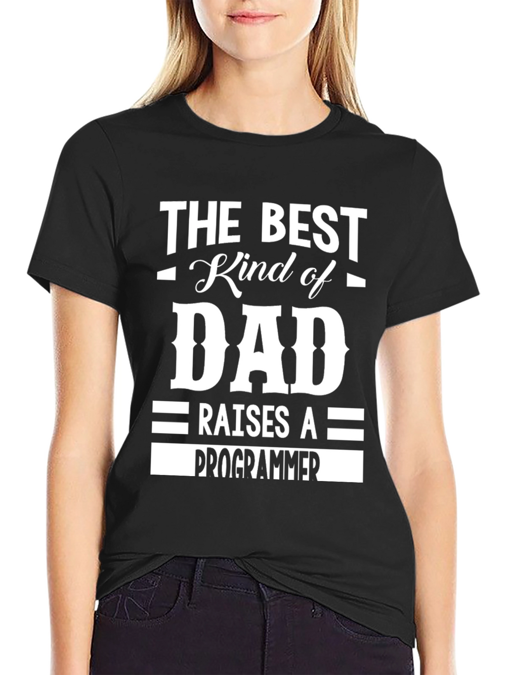 Best Dad Raises a Programmer T-Shirt