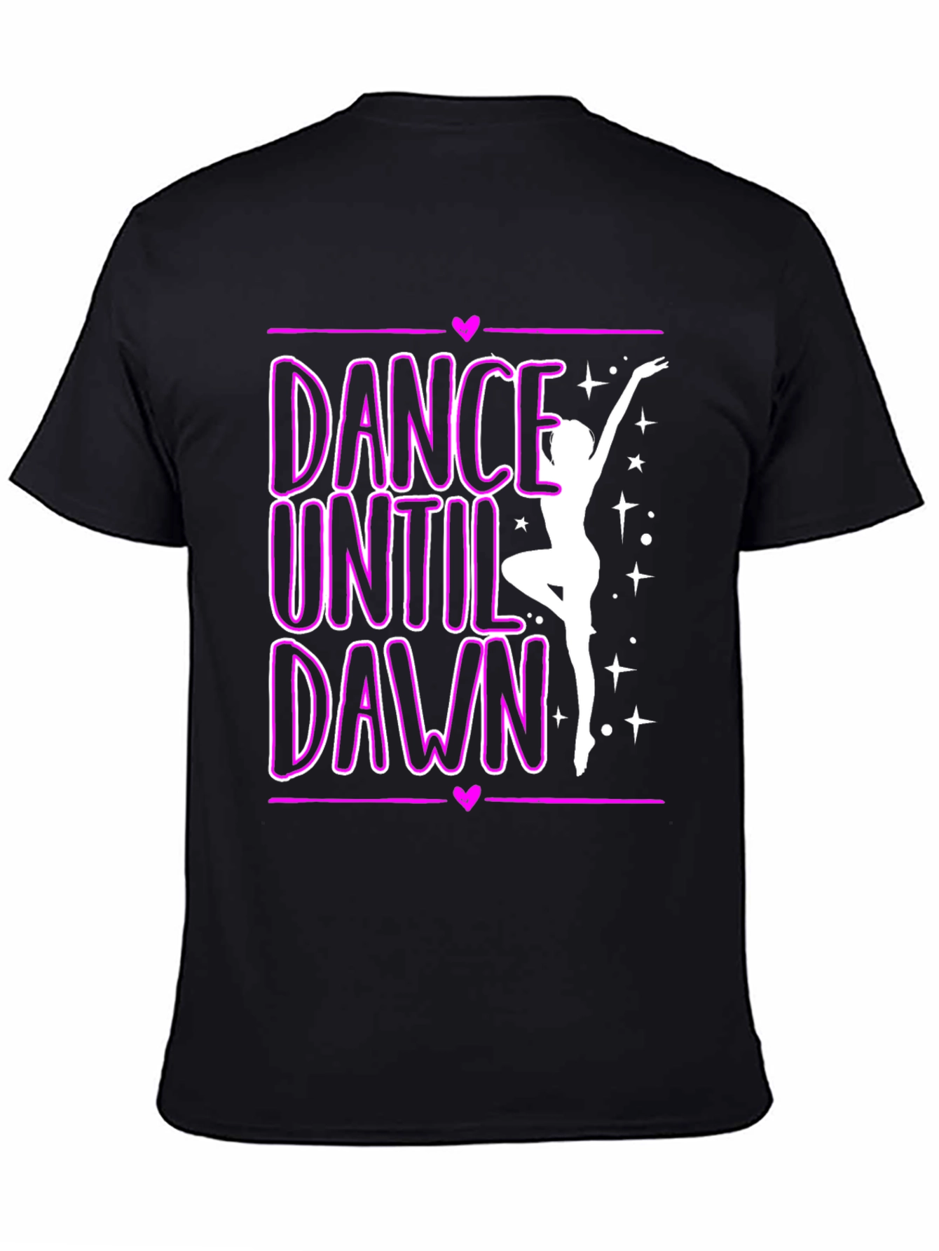 Dance Until Dawn Graphic Tee - Stylish & Comfortable