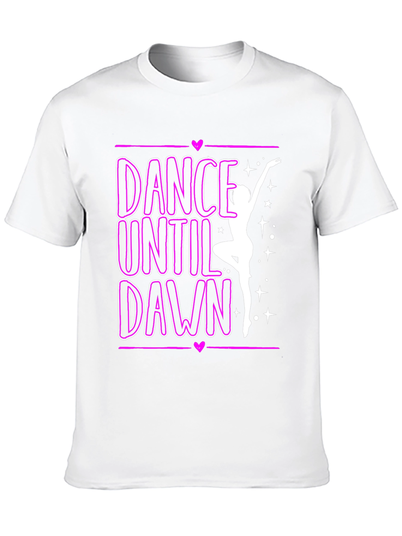 Dance Until Dawn Graphic Tee - Stylish & Comfortable