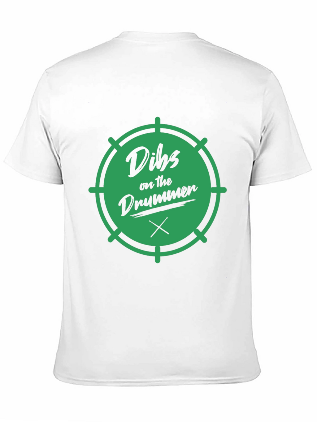 Dibs on the Drummer Black T-Shirt
