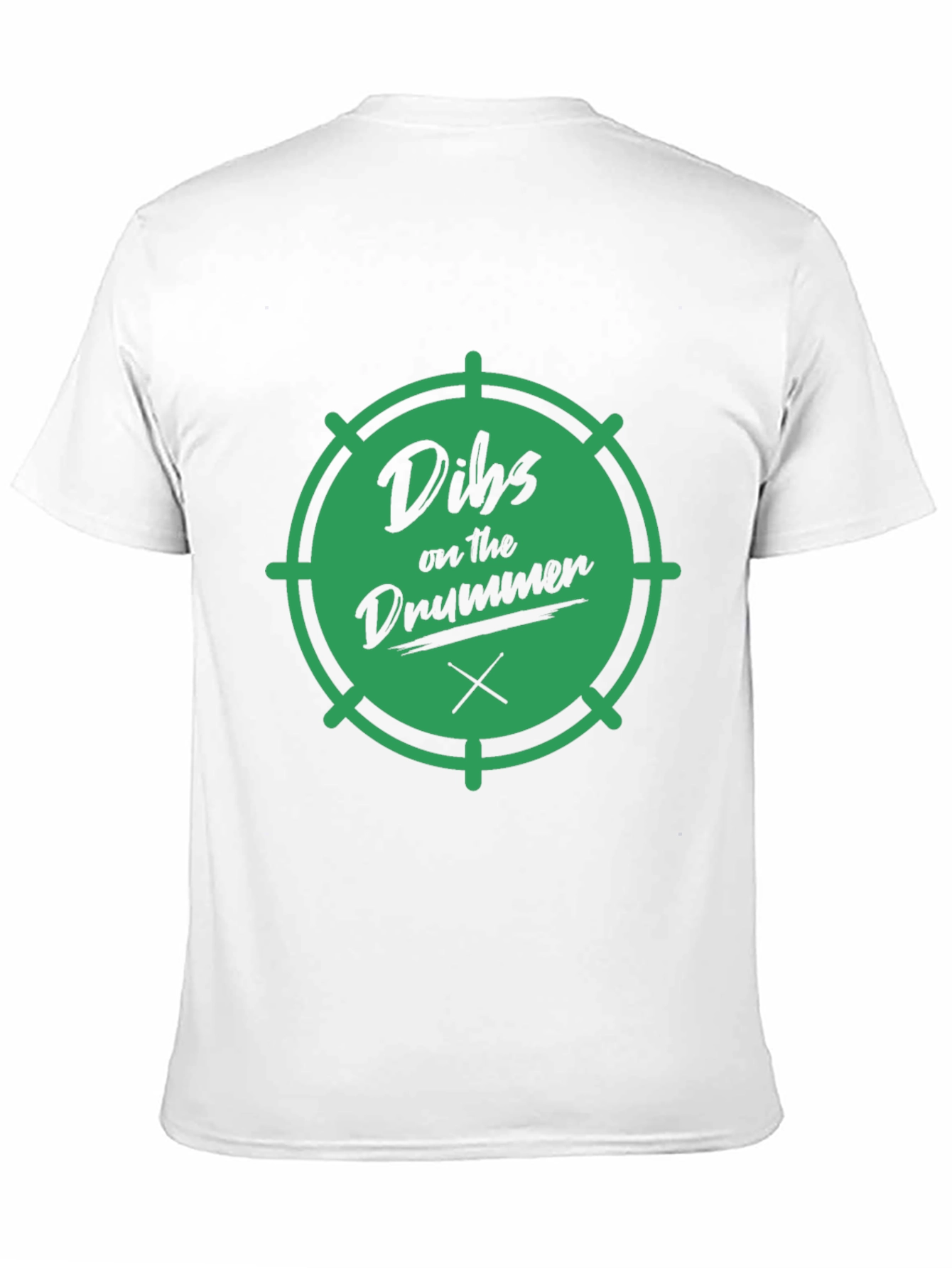 Dibs on the Drummer Black T-Shirt