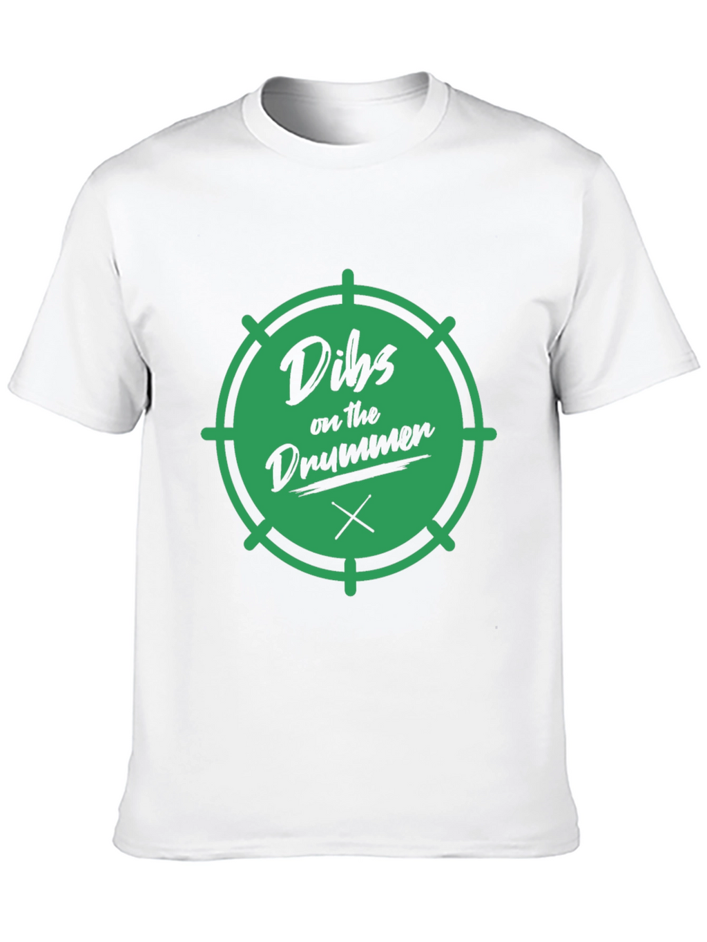 Dibs on the Drummer Black T-Shirt