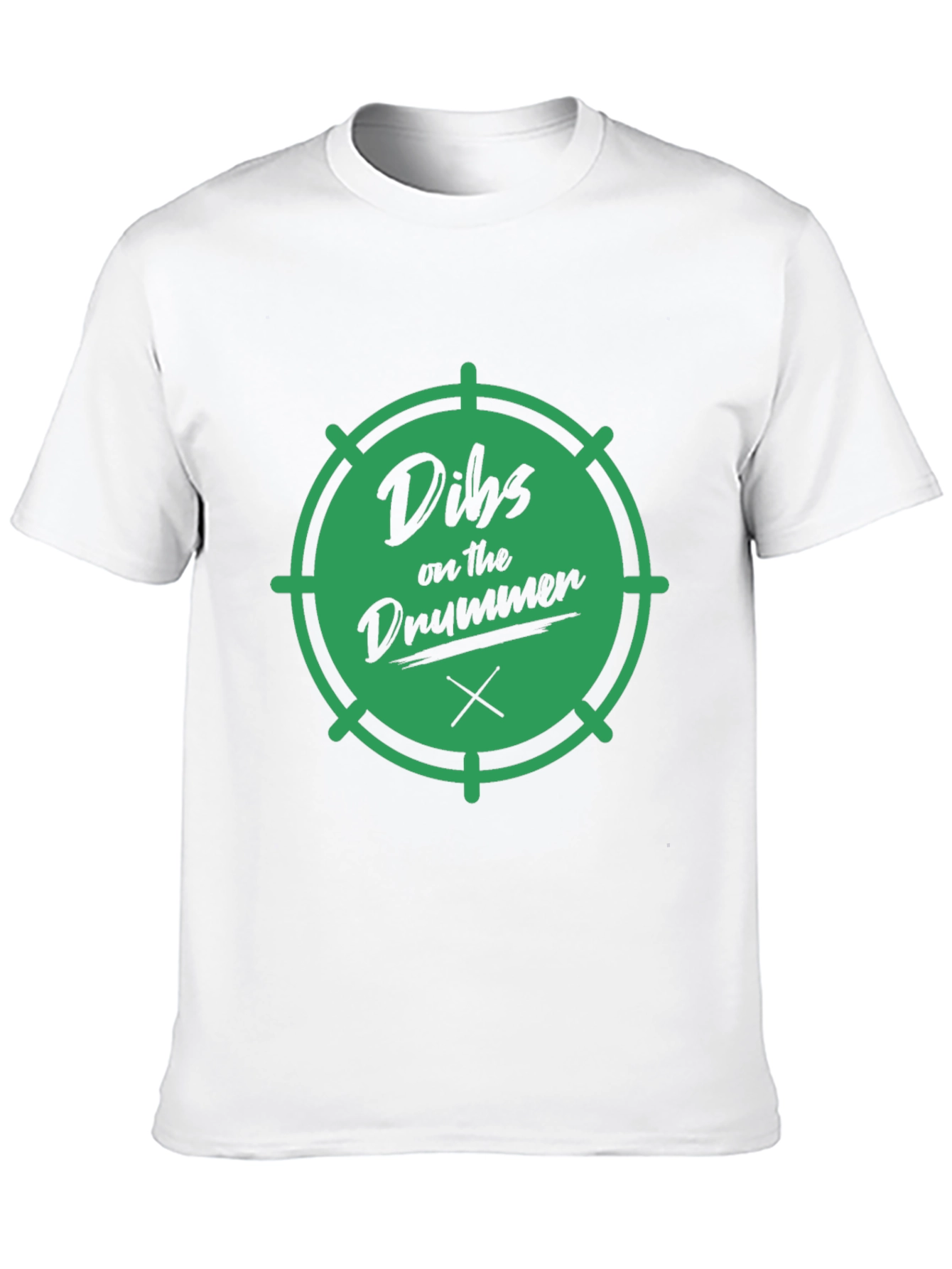 Dibs on the Drummer Black T-Shirt