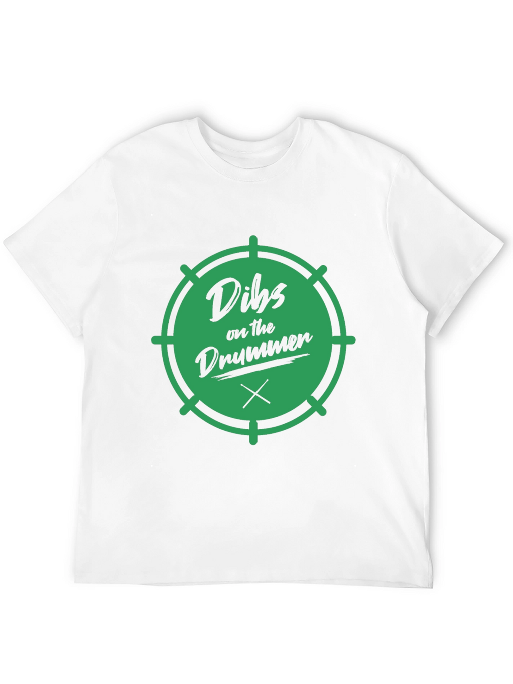 Dibs on the Drummer Black T-Shirt