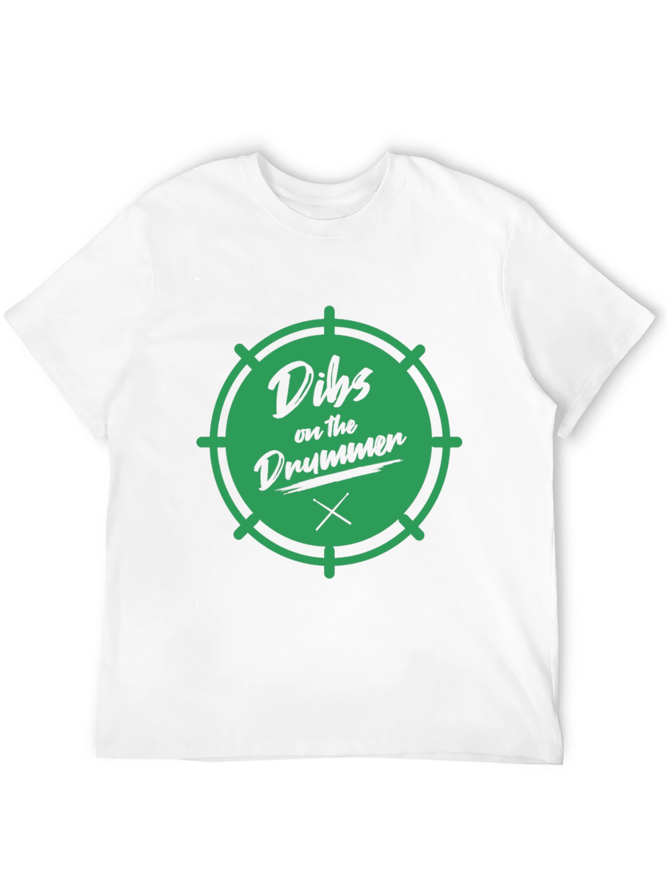 Dibs on the Drummer Black T-Shirt