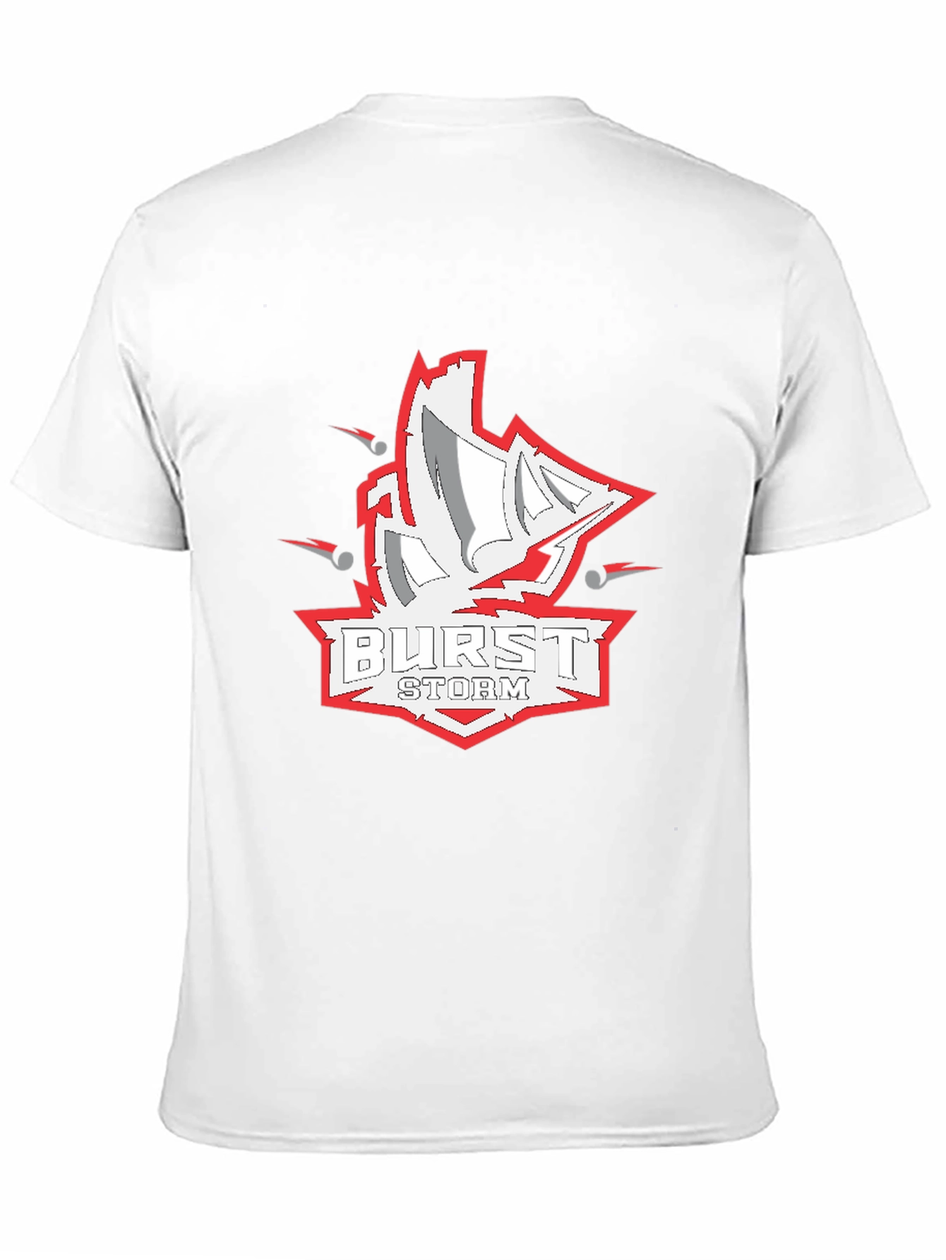Burst Storm Graphic T-Shirt - Cool Design