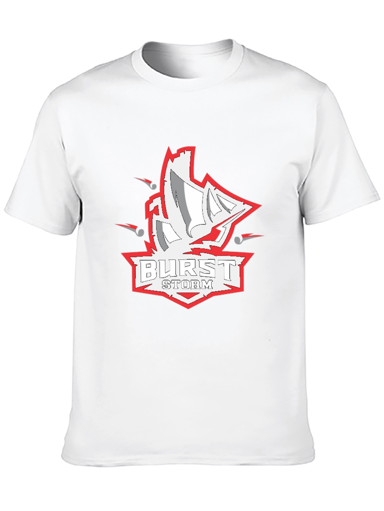Burst Storm Graphic T-Shirt - Cool Design