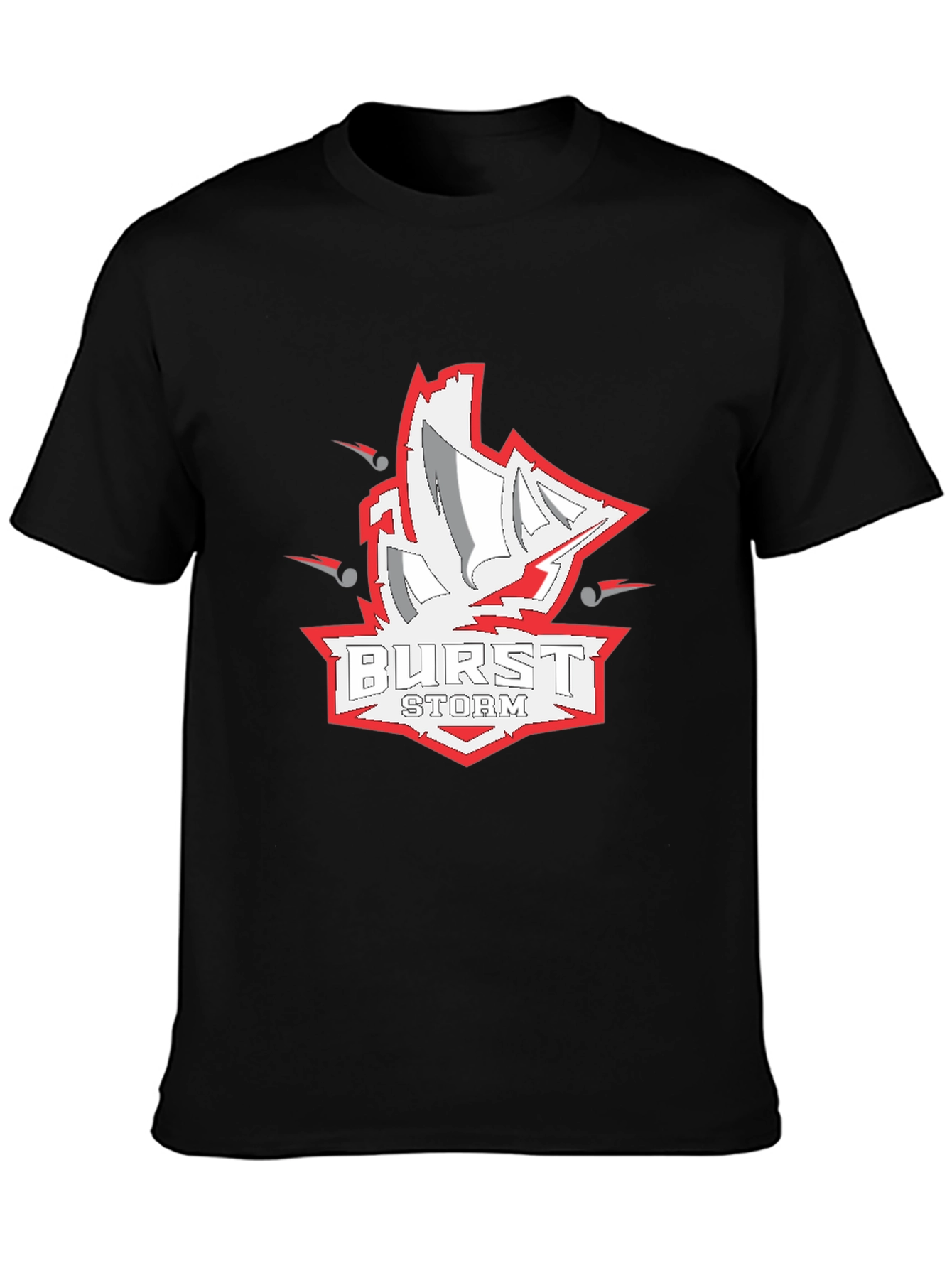Burst Storm Graphic T-Shirt - Cool Design
