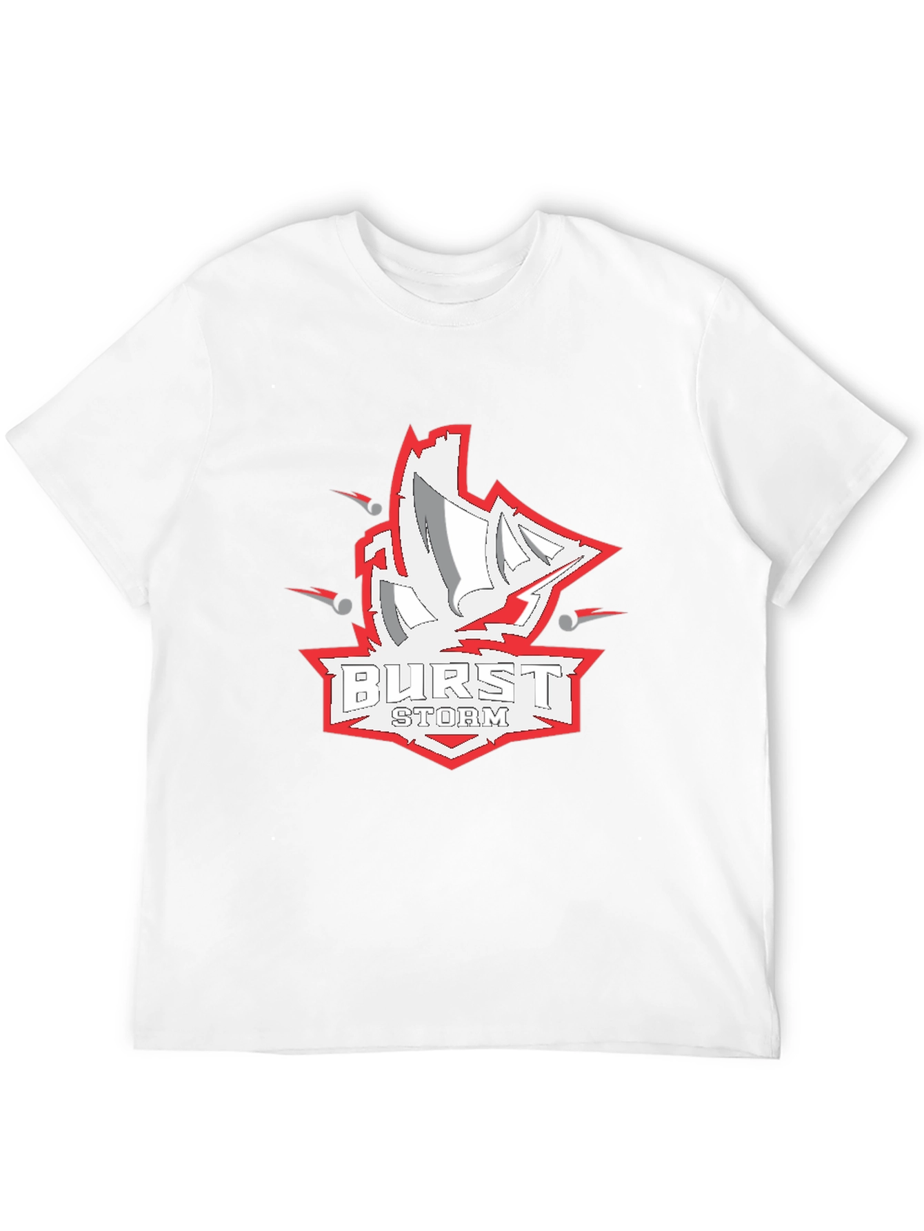 Burst Storm Graphic T-Shirt - Cool Design