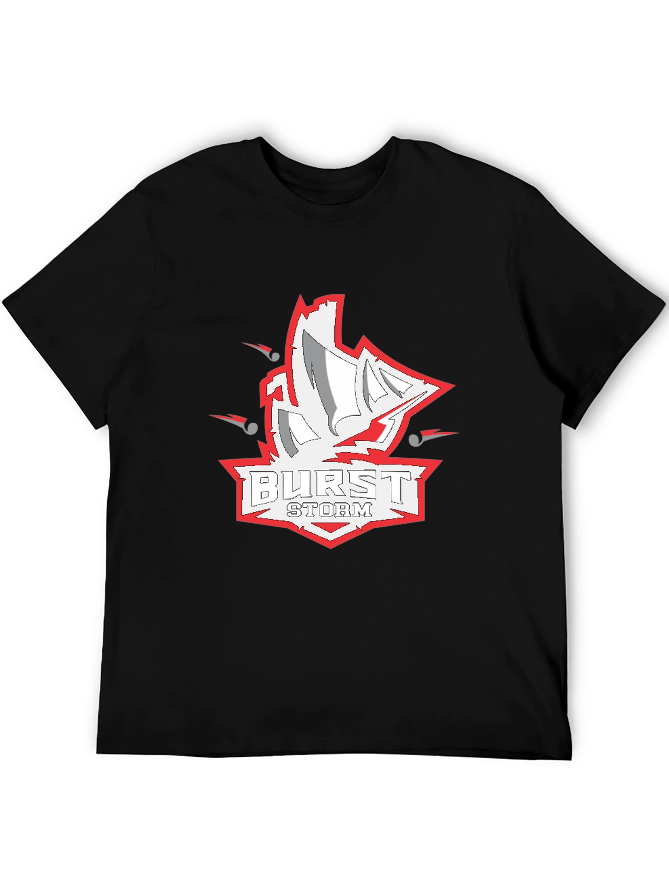 Burst Storm Graphic T-Shirt - Cool Design