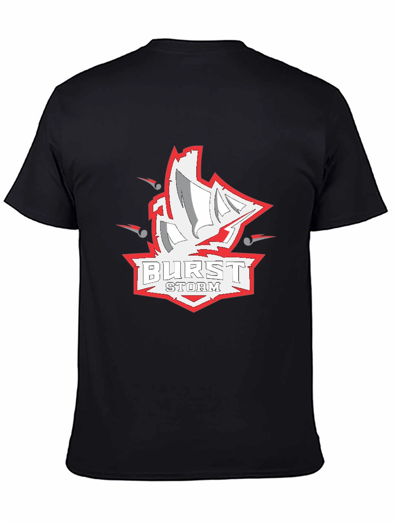 Burst Storm Graphic T-Shirt - Cool Design