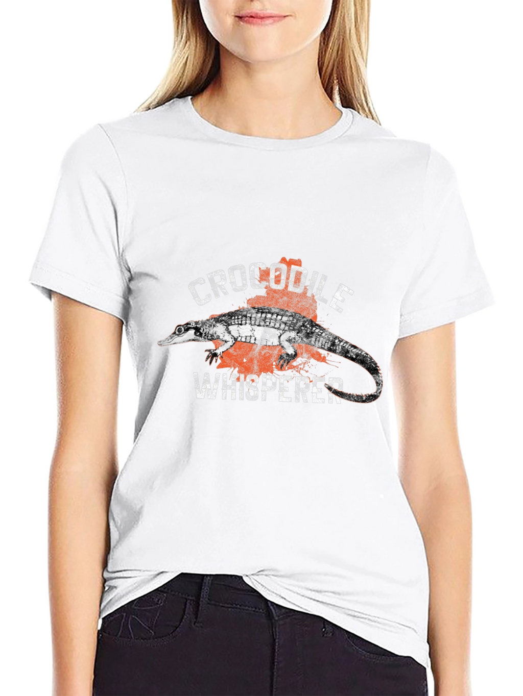 Crocodile Whisperer Graphic T-Shirt