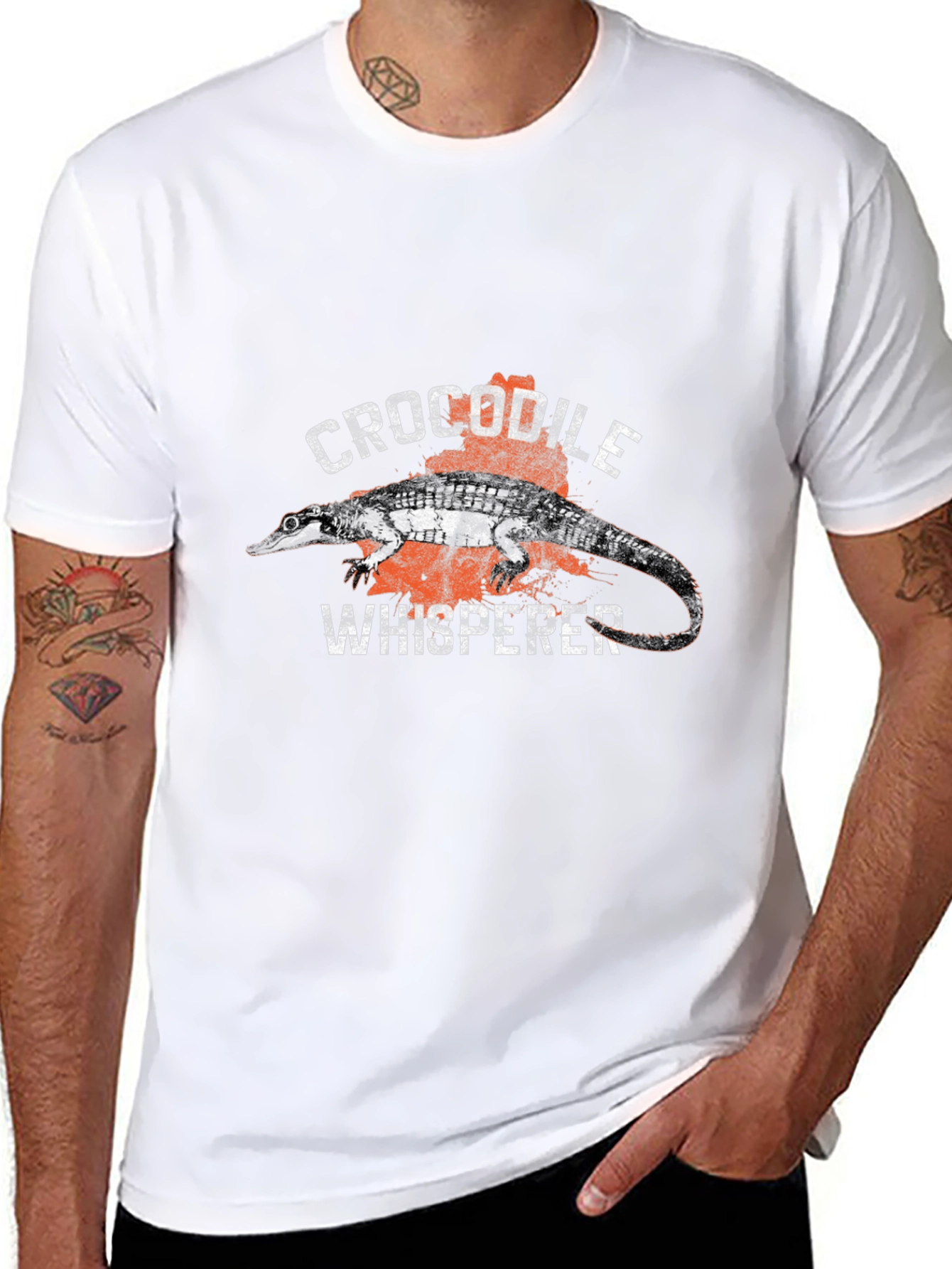 Crocodile Whisperer Graphic T-Shirt
