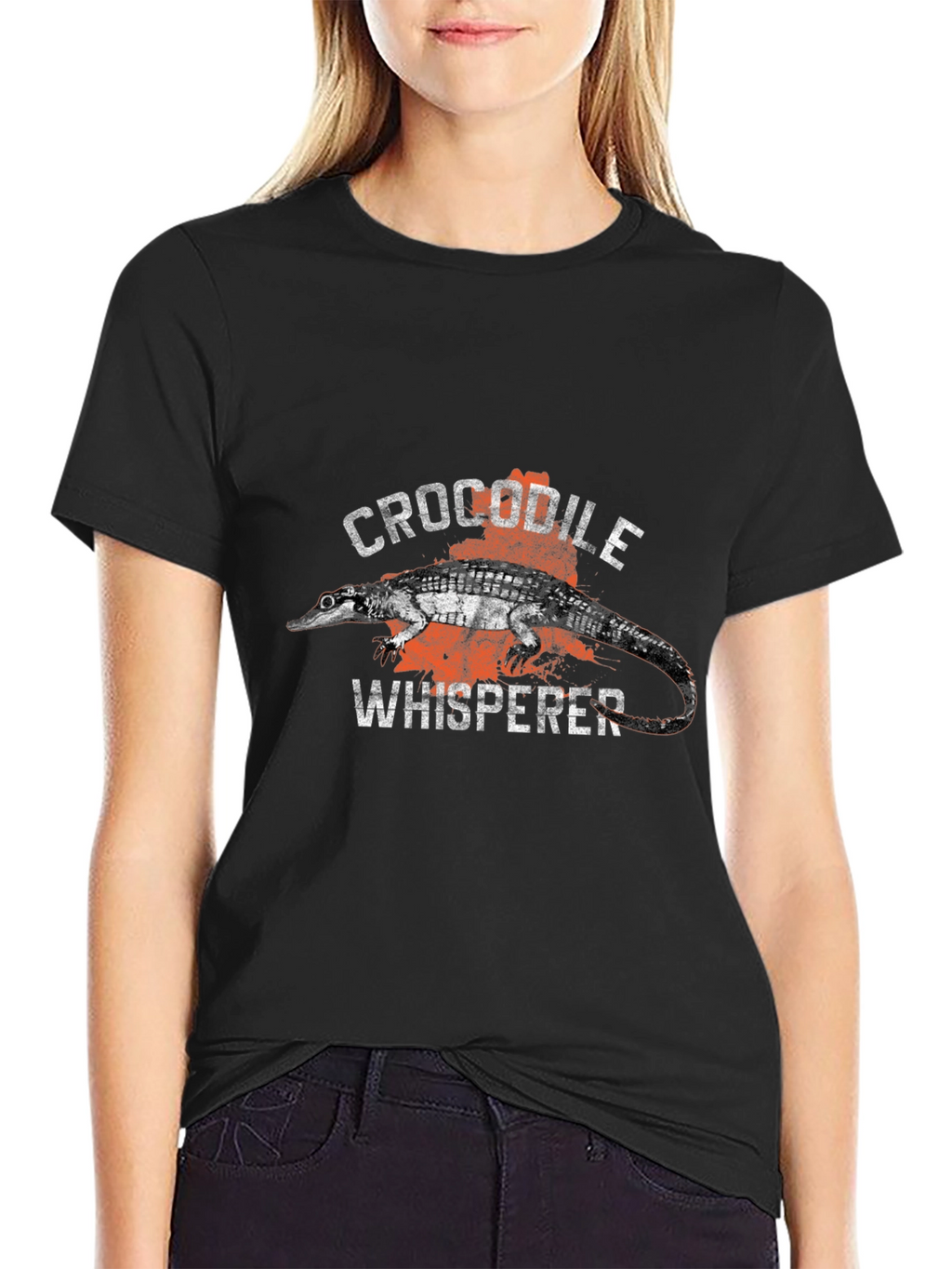 Crocodile Whisperer Graphic T-Shirt