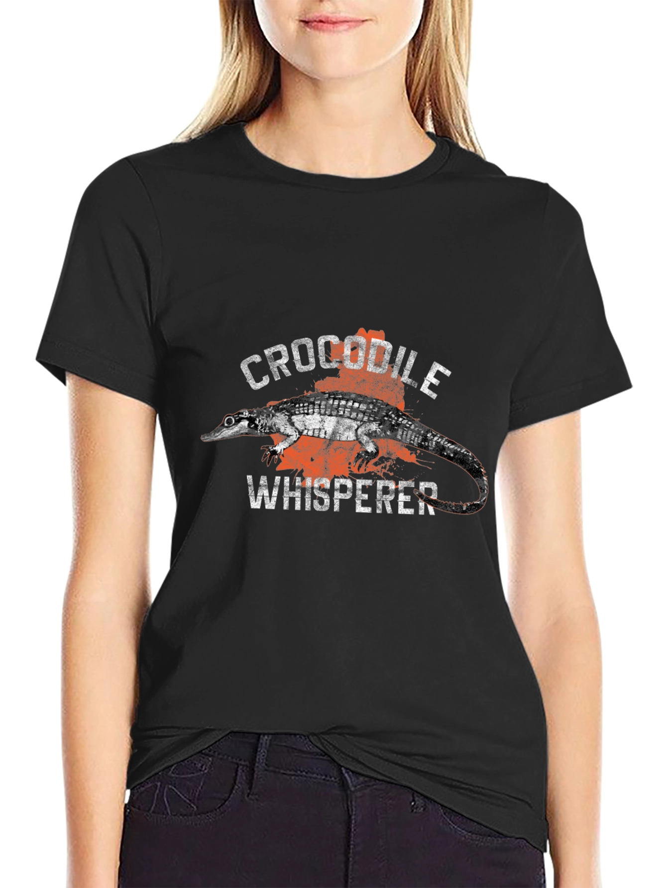 Crocodile Whisperer Graphic T-Shirt