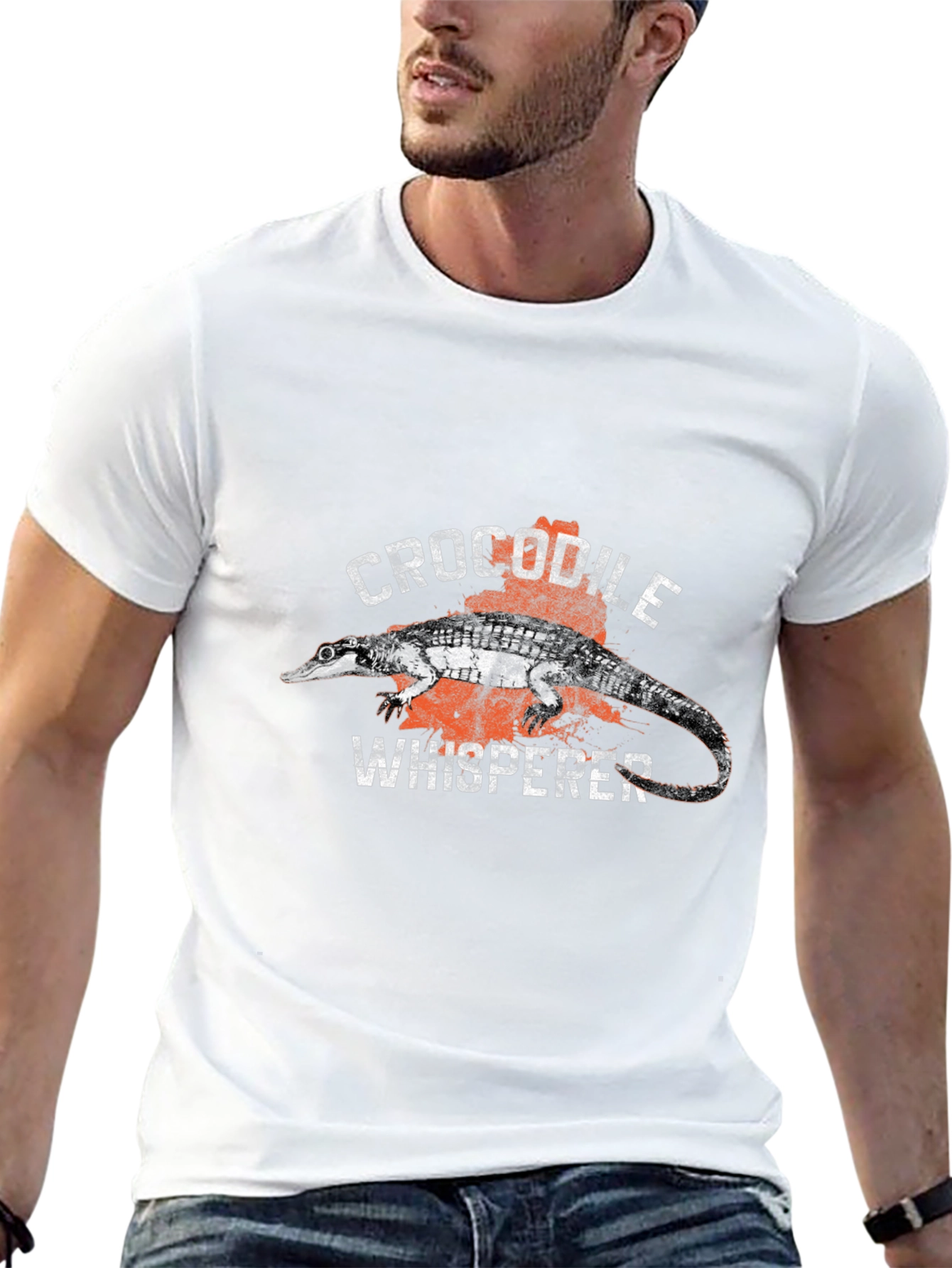 Crocodile Whisperer Graphic T-Shirt