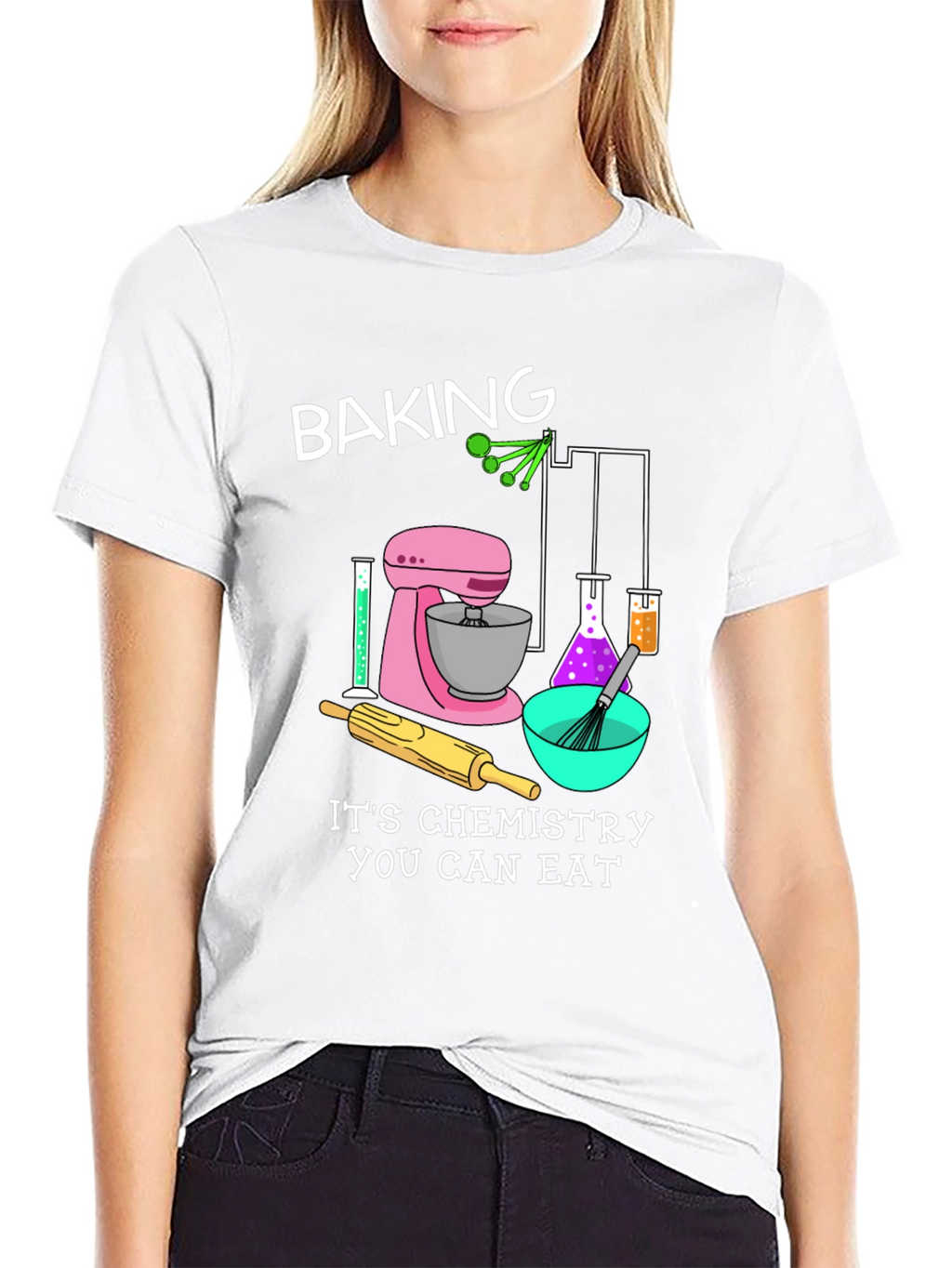 Baking Chemistry T-Shirt - Funny Science Tee