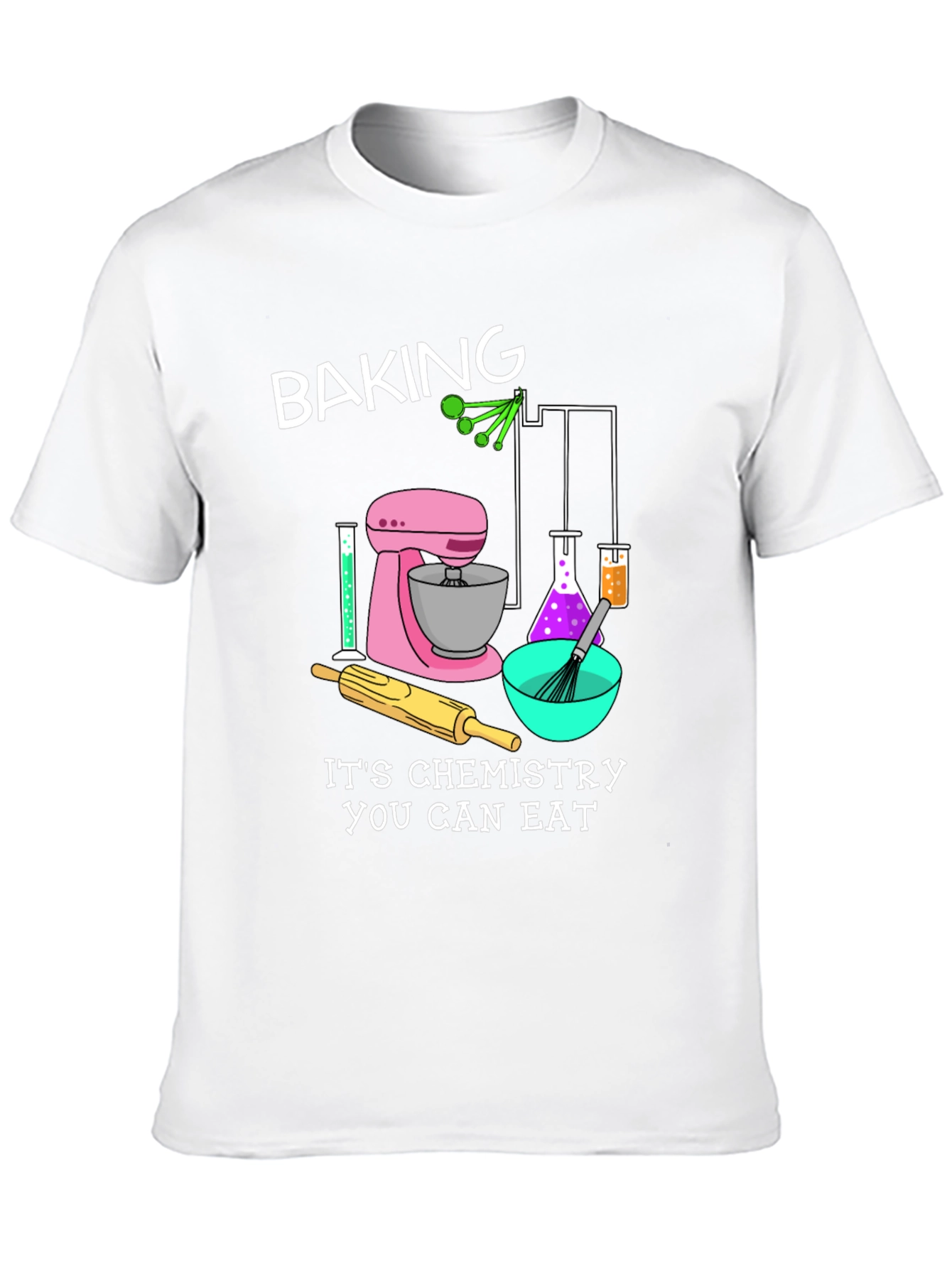 Baking Chemistry T-Shirt - Funny Science Tee