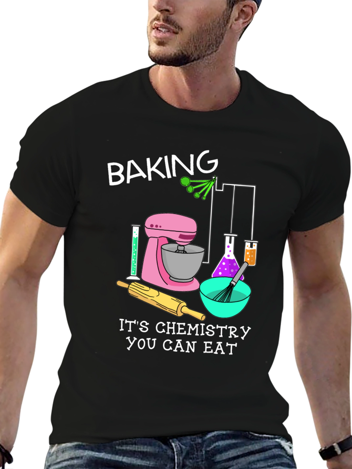Baking Chemistry T-Shirt - Funny Science Tee
