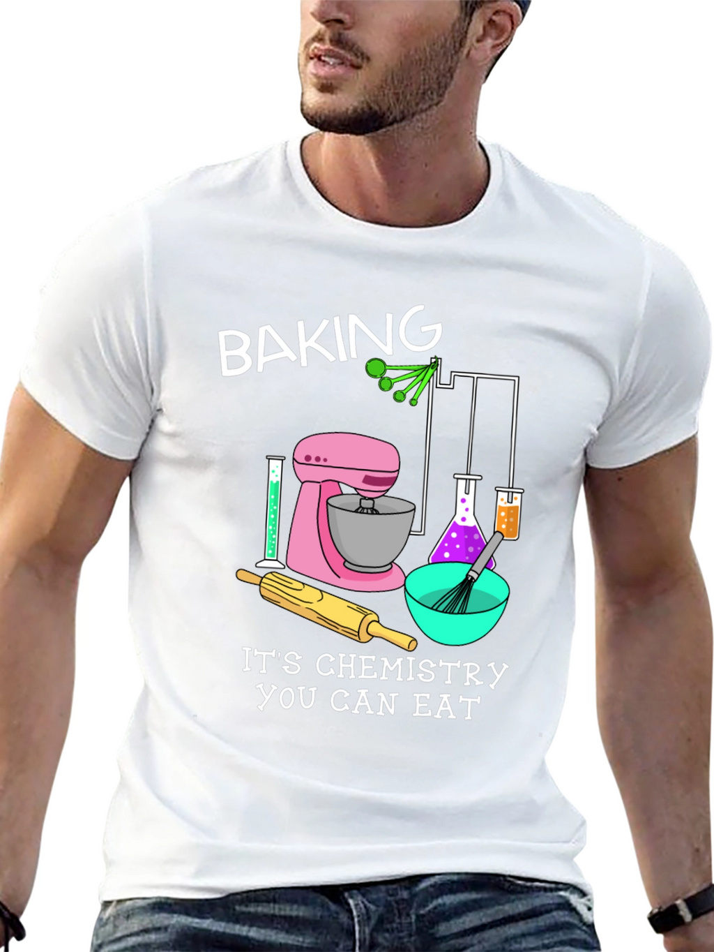 Baking Chemistry T-Shirt - Funny Science Tee