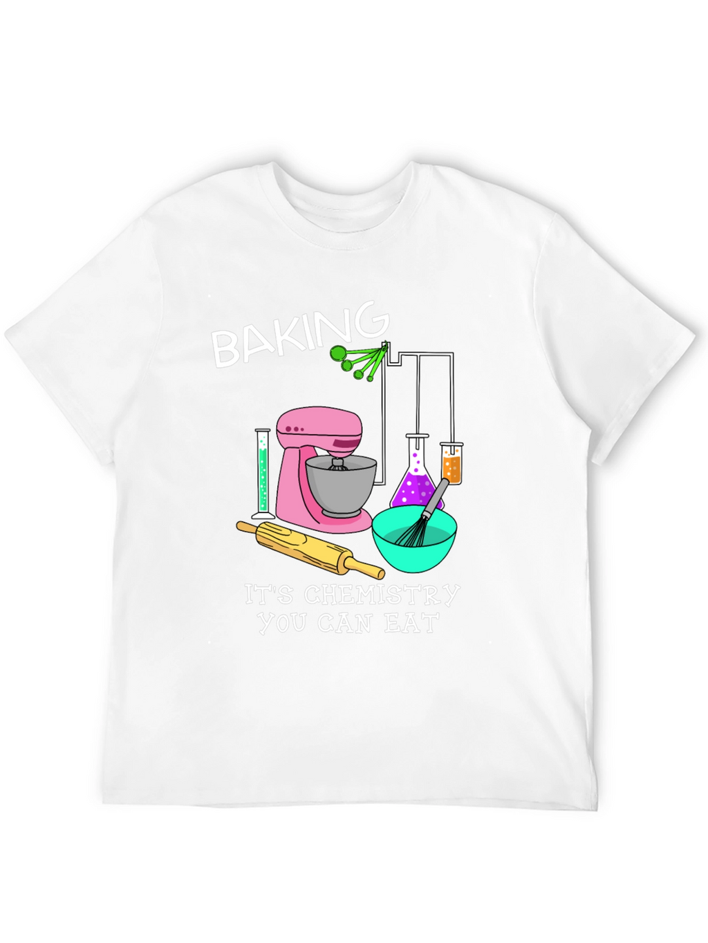 Baking Chemistry T-Shirt - Funny Science Tee