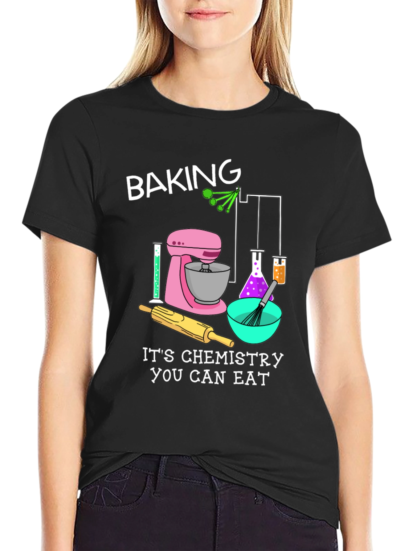 Baking Chemistry T-Shirt - Funny Science Tee