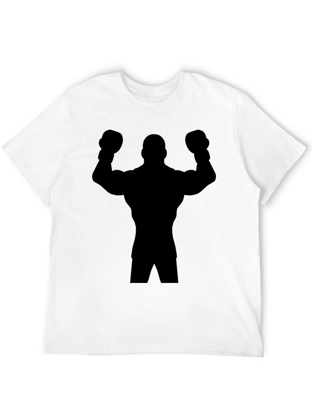Boxer Silhouette Black T-Shirt