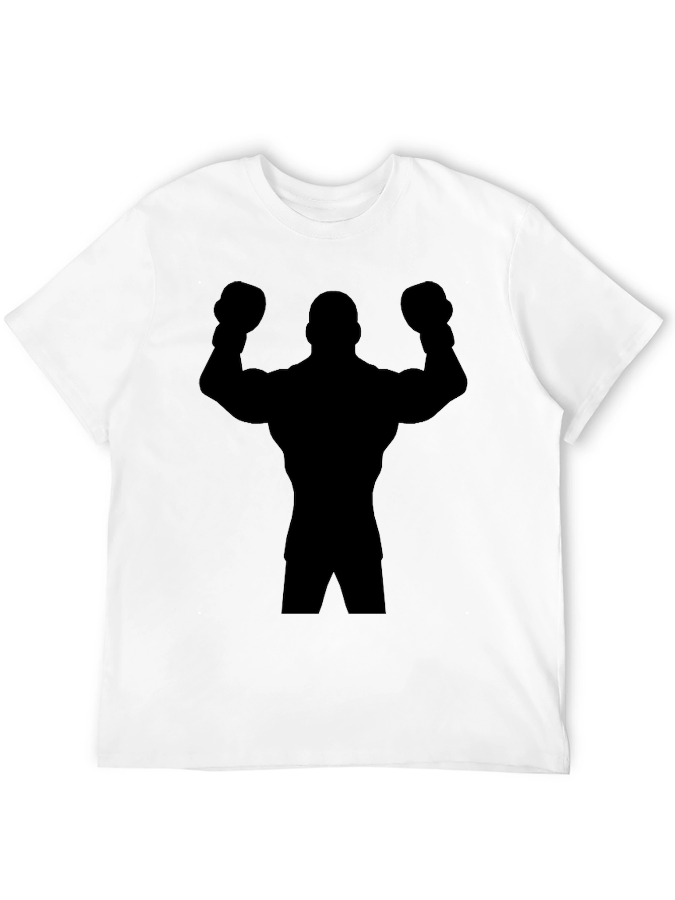 Boxer Silhouette Black T-Shirt