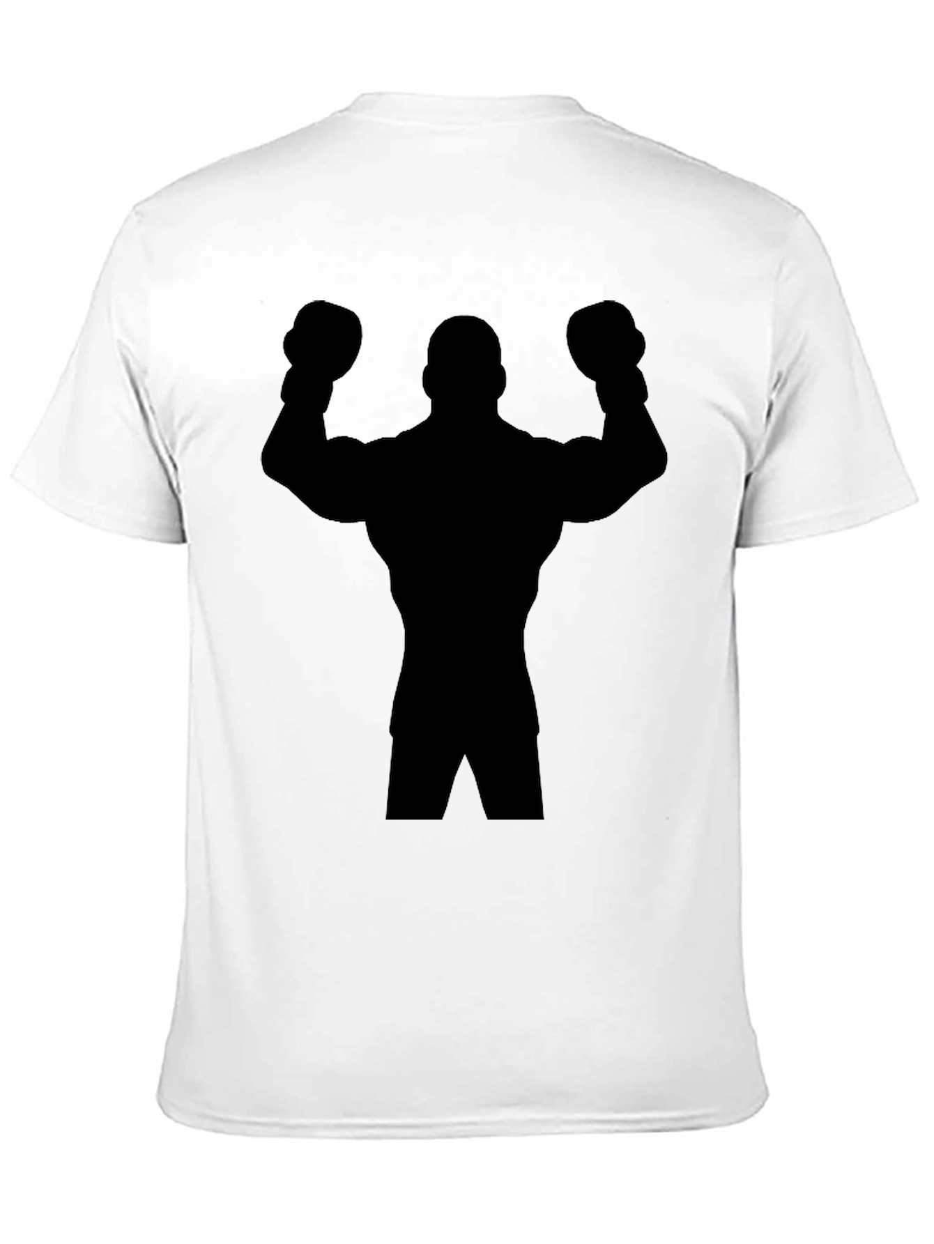 Boxer Silhouette Black T-Shirt