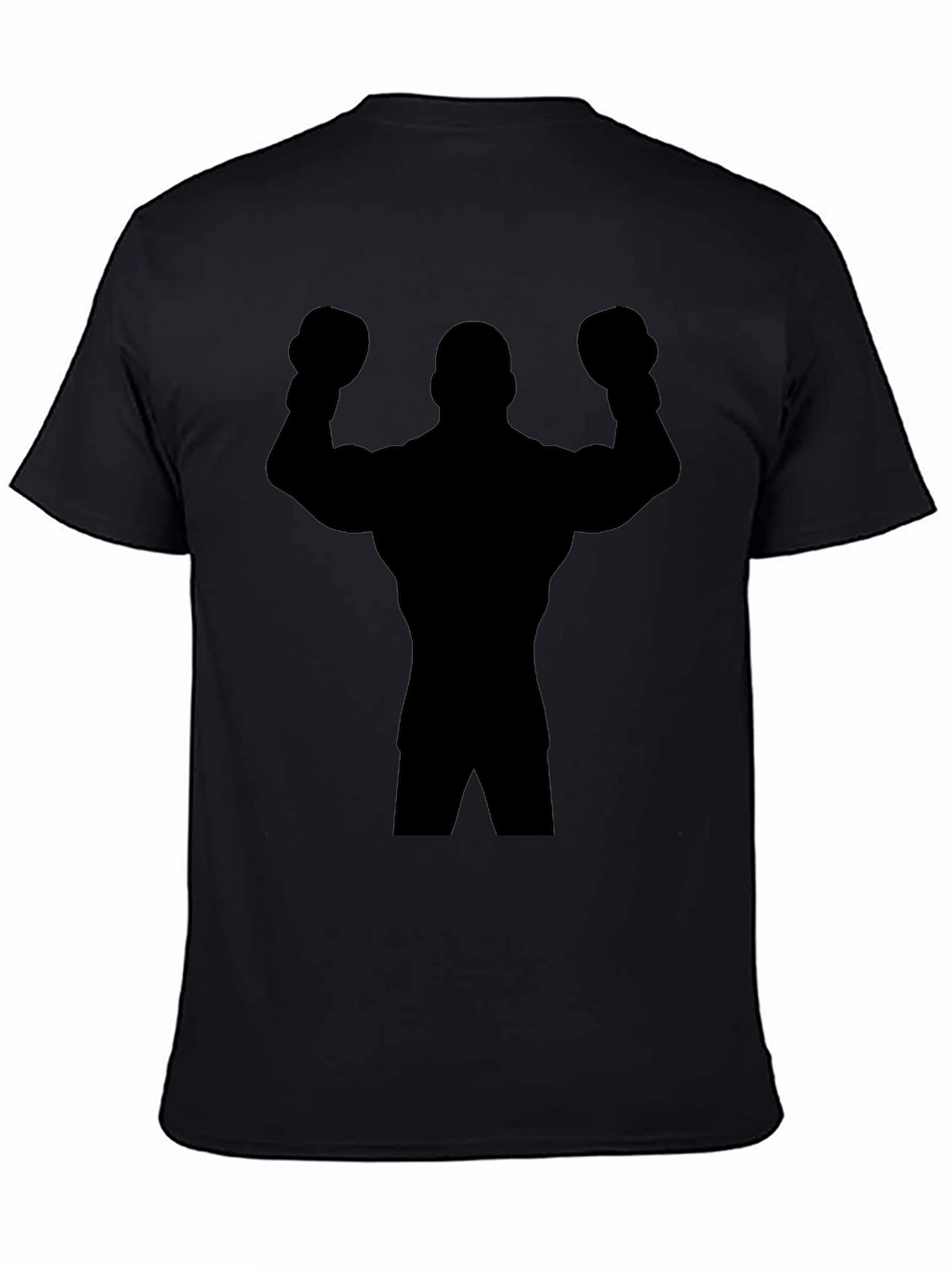 Boxer Silhouette Black T-Shirt
