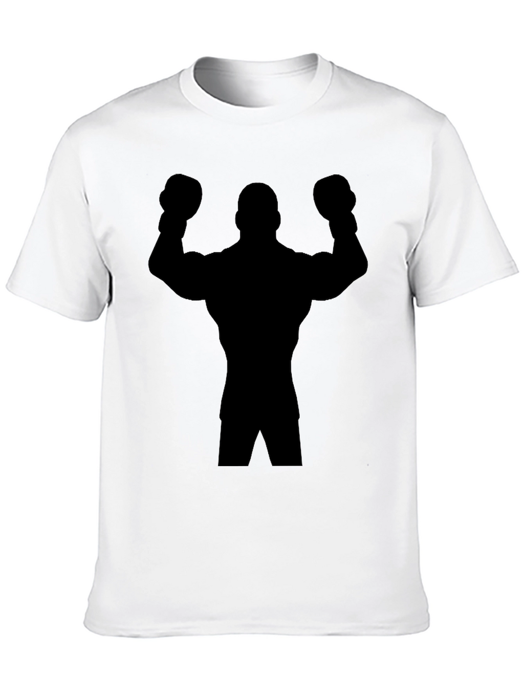 Boxer Silhouette Black T-Shirt