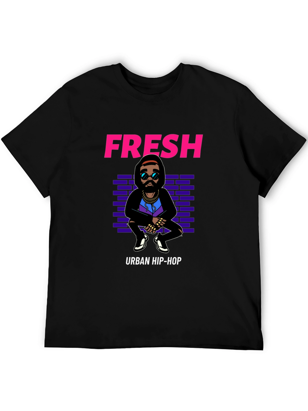 Fresh Urban Hip-Hop Graphic Tee