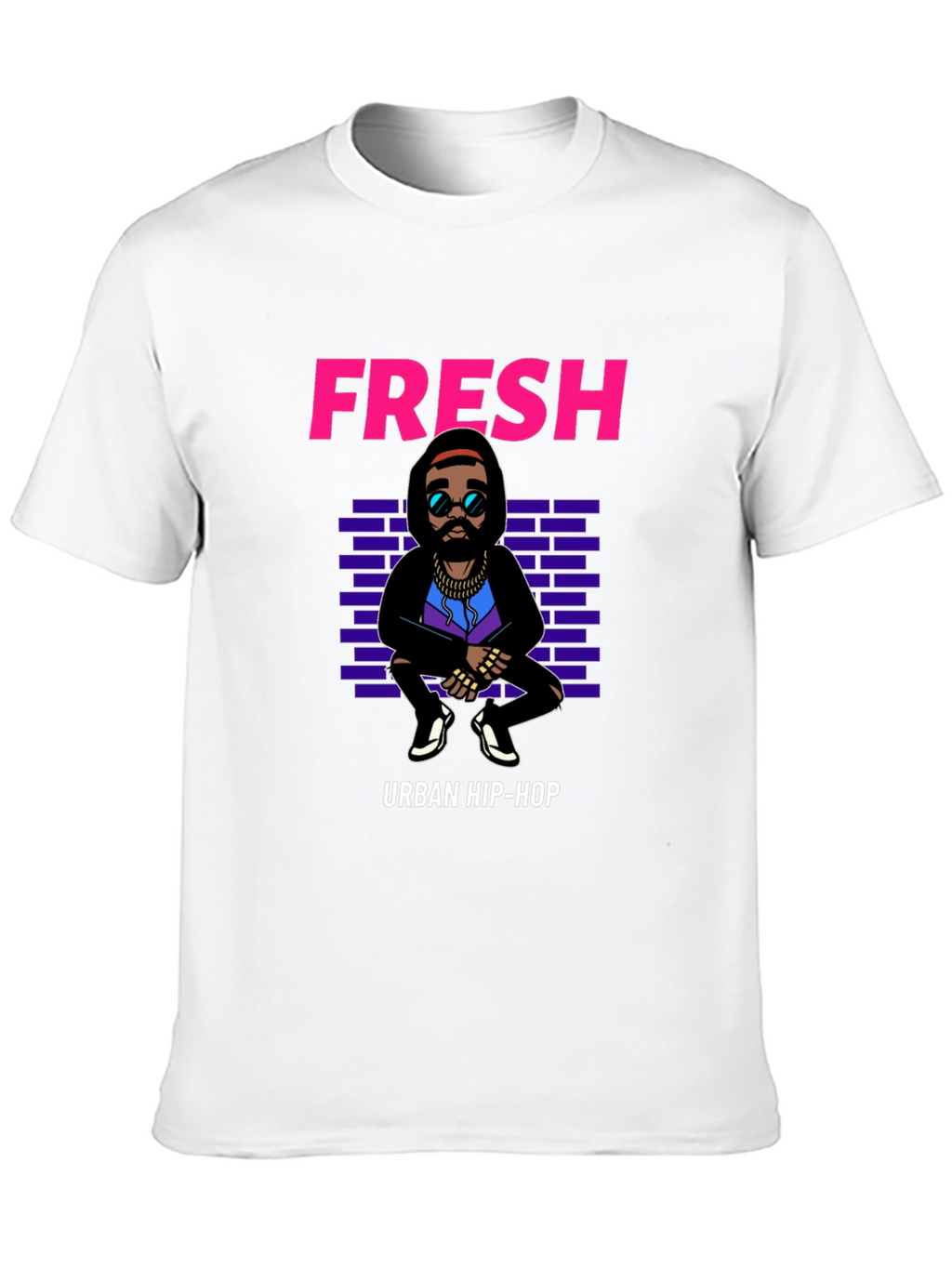 Fresh Urban Hip-Hop Graphic Tee