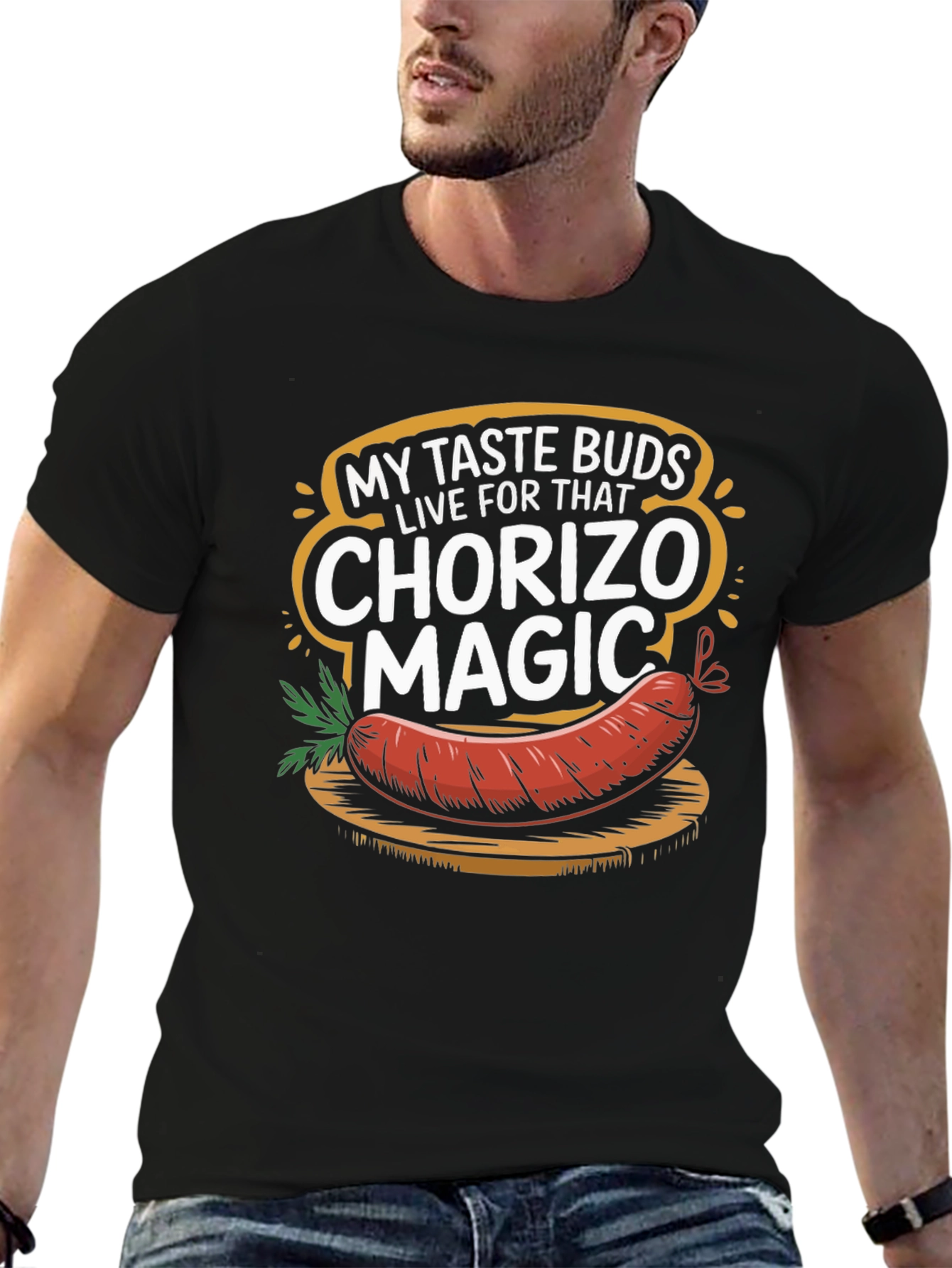 Chorizo Magic Graphic T-Shirt - Foodie Gift