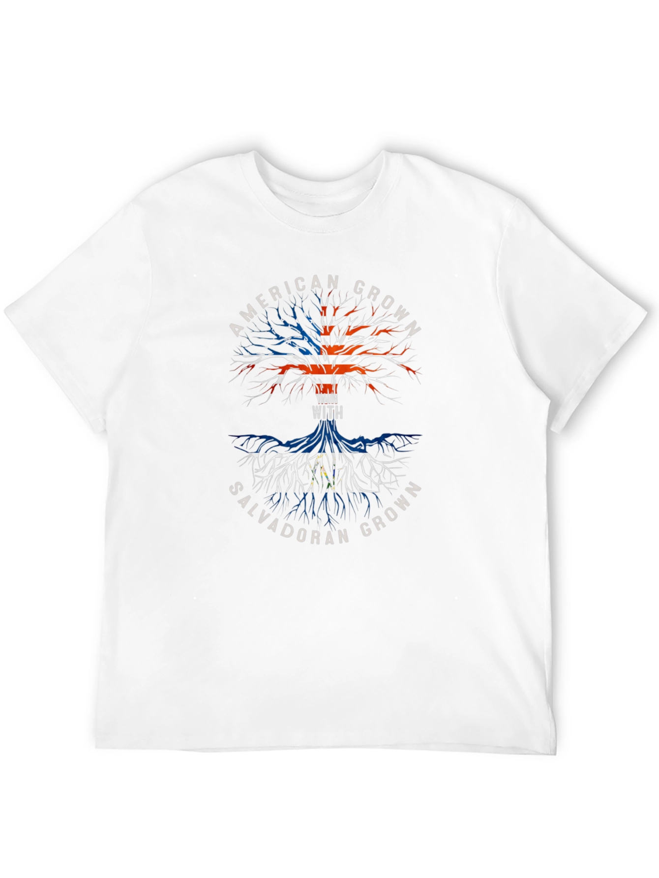 American Grown with Salvadoran Grown T-Shirt