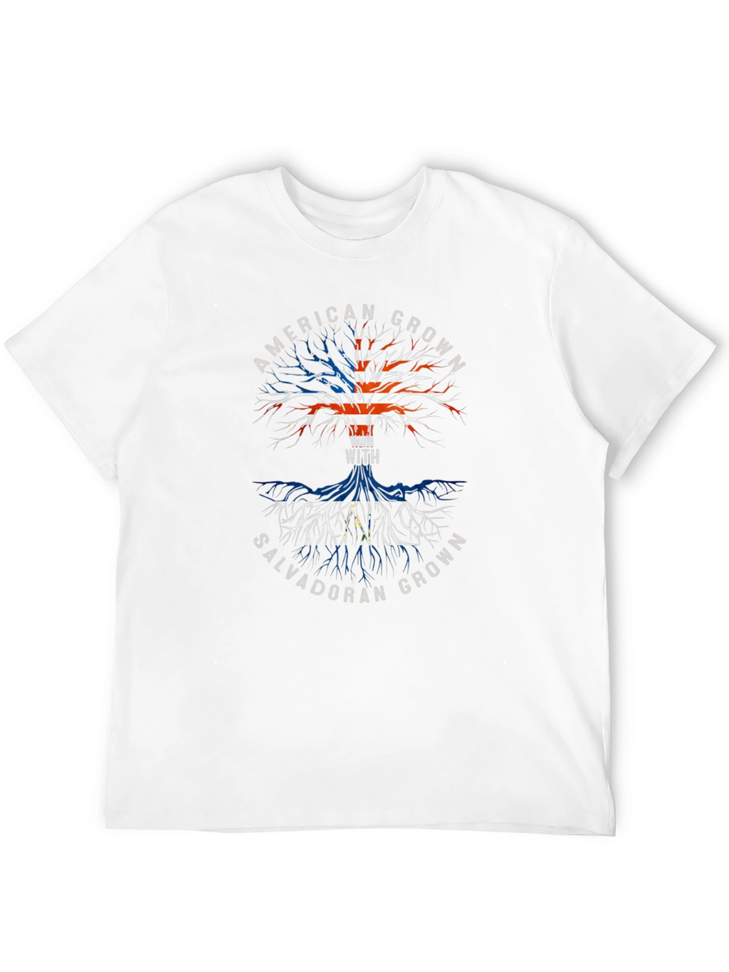 American Grown with Salvadoran Grown T-Shirt