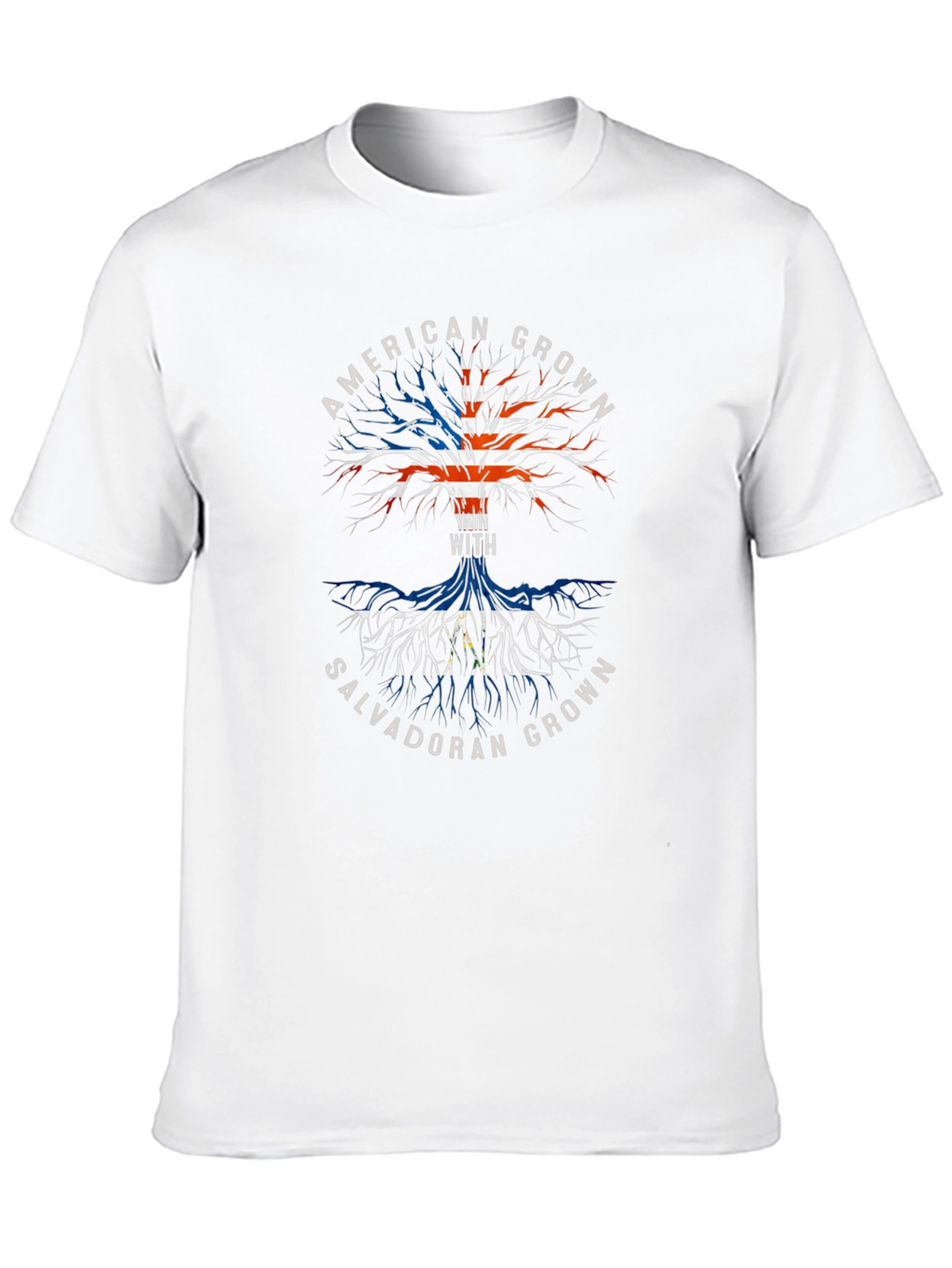 American Grown with Salvadoran Grown T-Shirt