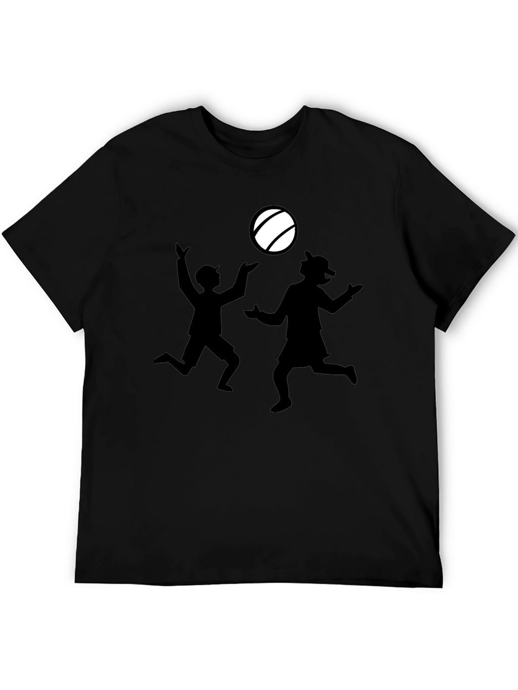 Retro Kids Silhouette Graphic Tee