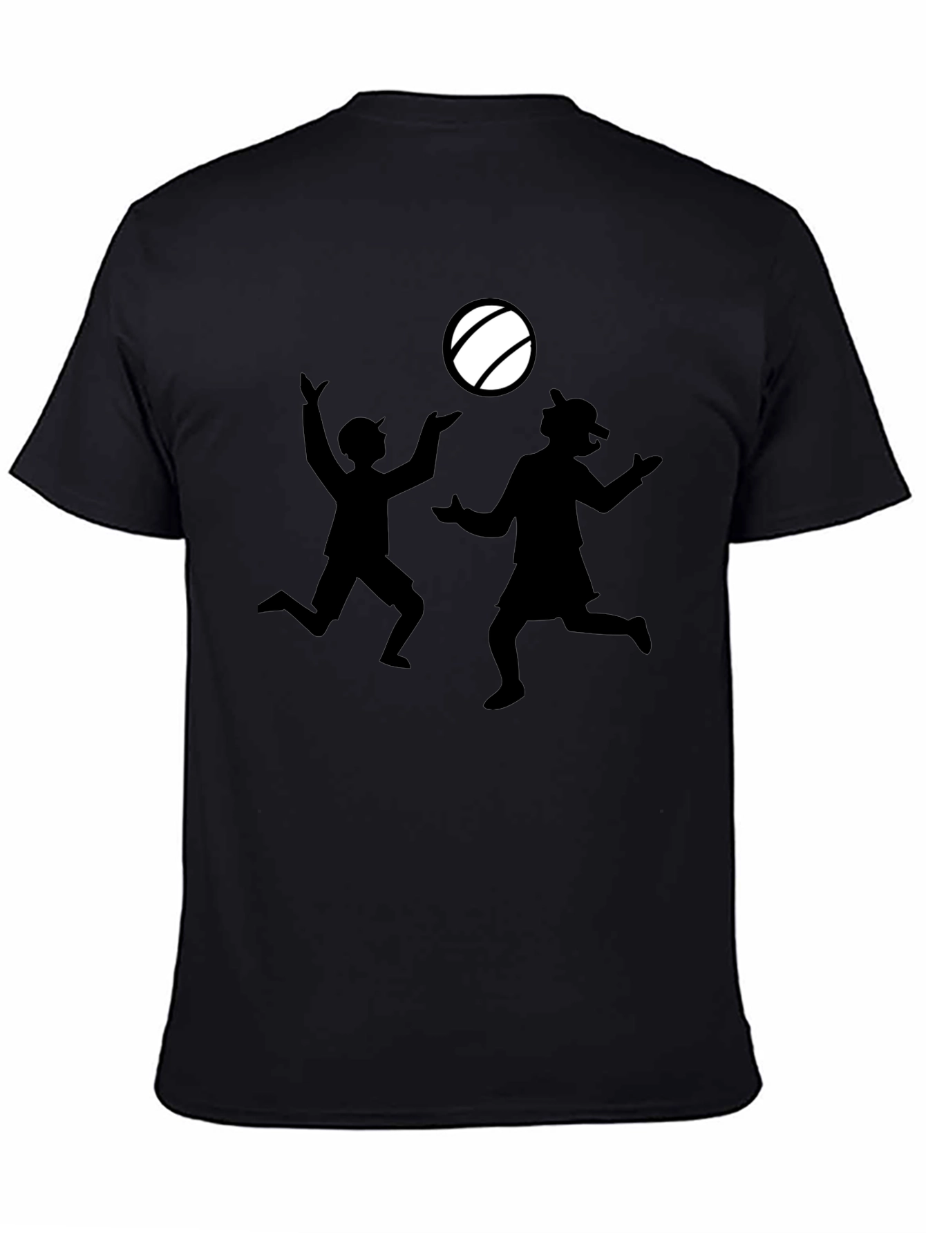 Retro Kids Silhouette Graphic Tee