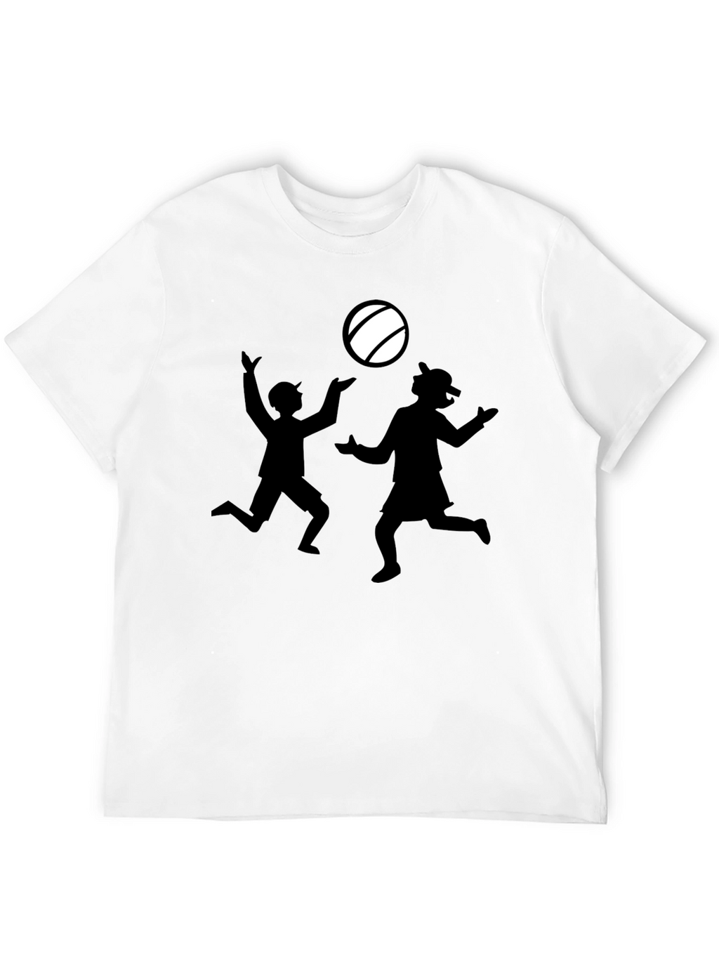Retro Kids Silhouette Graphic Tee
