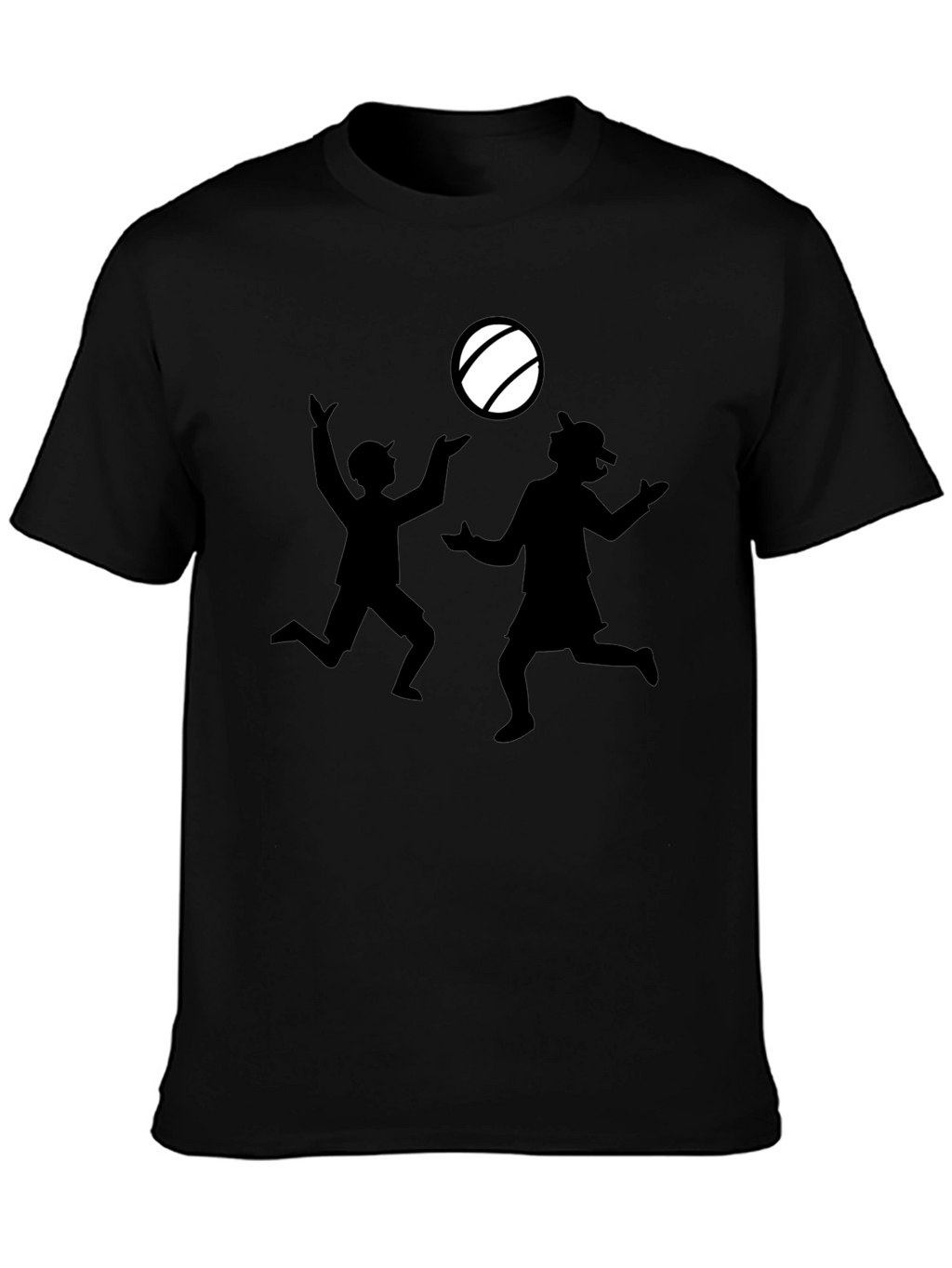 Retro Kids Silhouette Graphic Tee