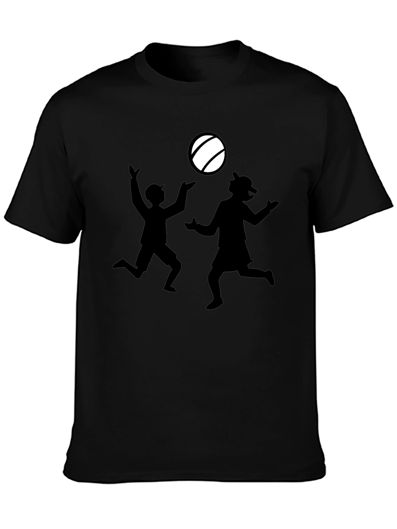 Retro Kids Silhouette Graphic Tee