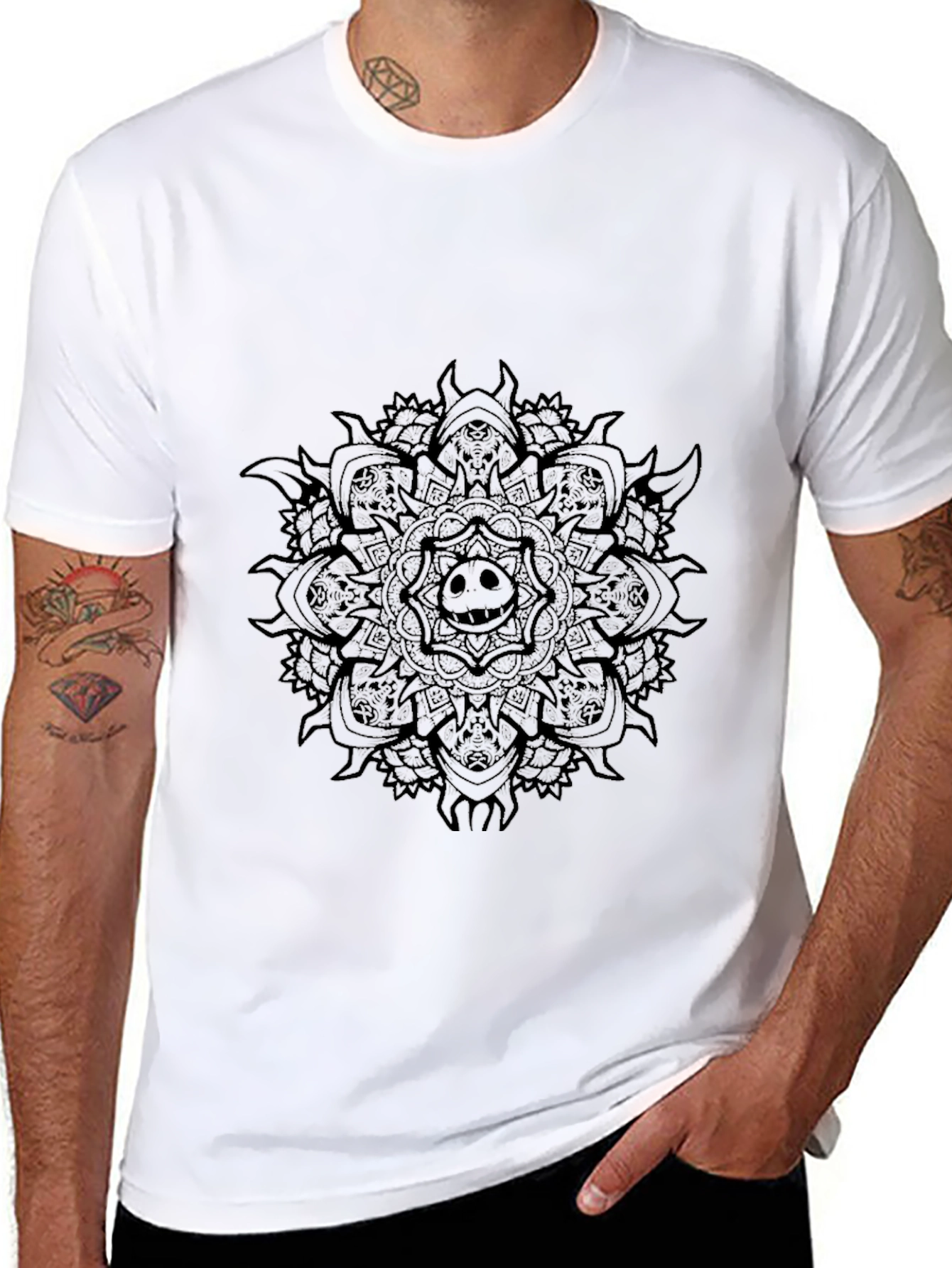 Dark Mandala Graphic Tee