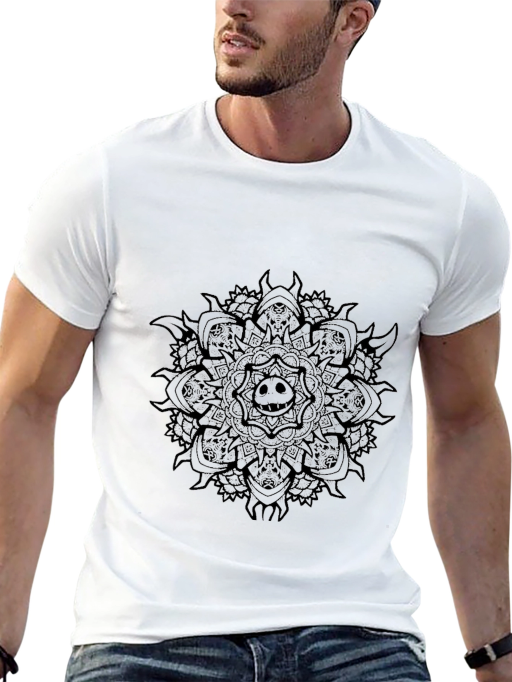 Dark Mandala Graphic Tee