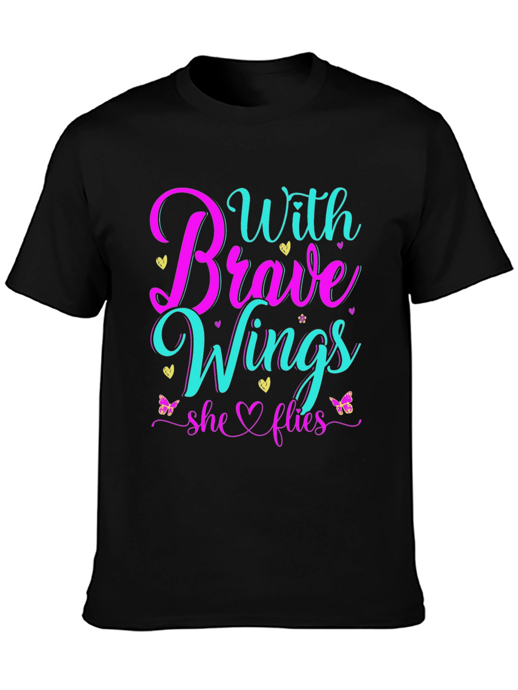 Brave Wings Graphic T-Shirt