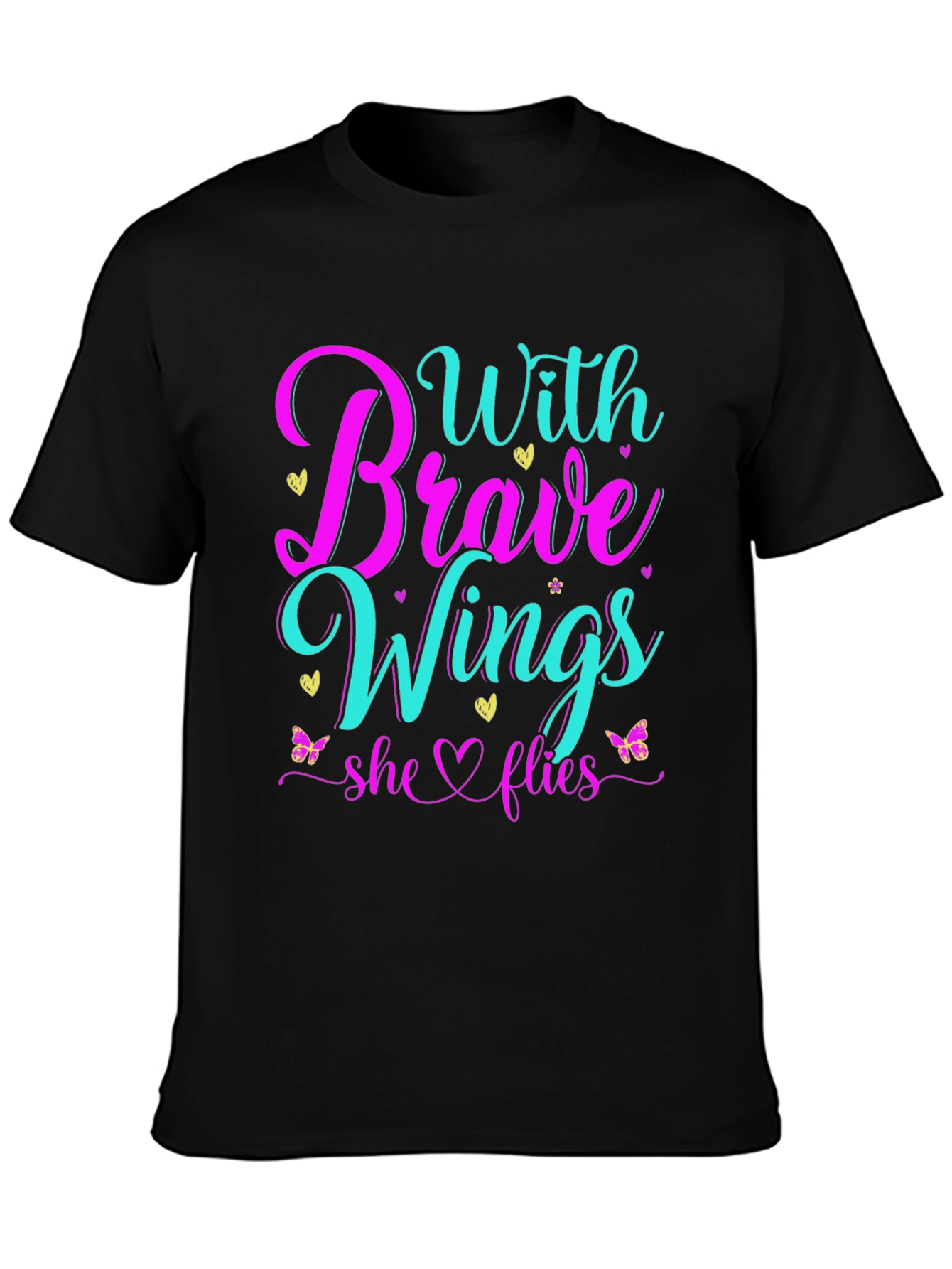 Brave Wings Graphic T-Shirt