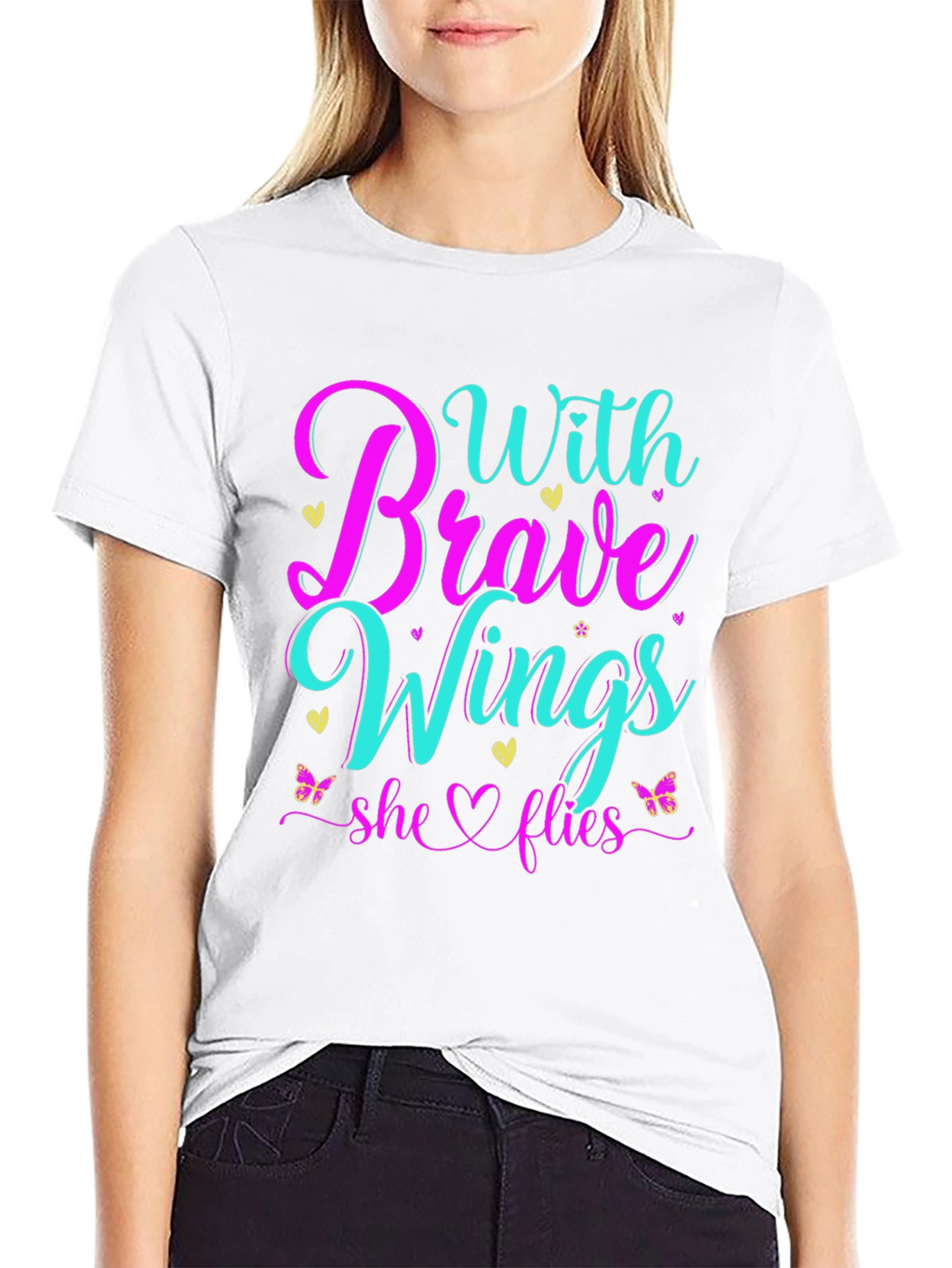 Brave Wings Graphic T-Shirt