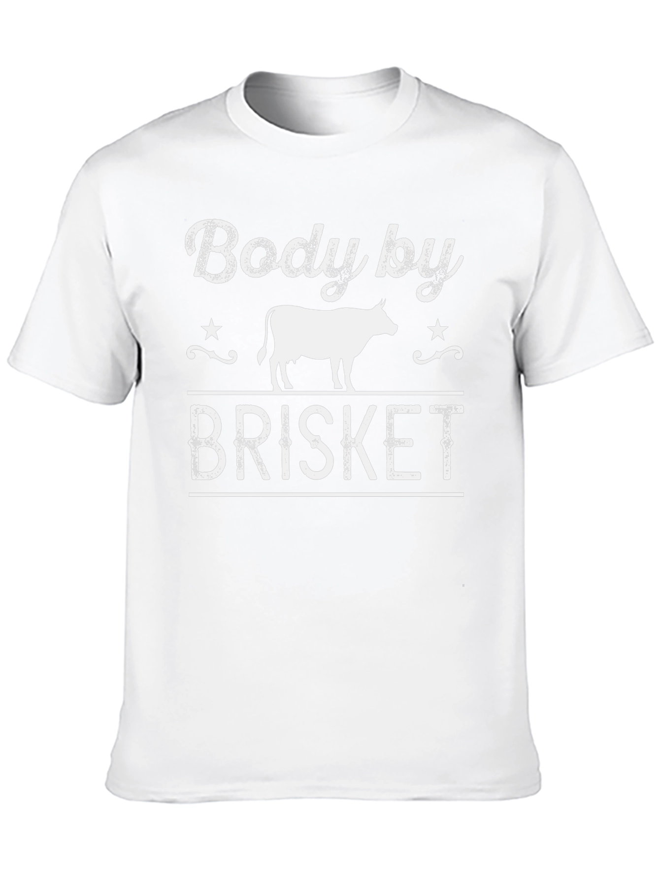 Body by Brisket T-Shirt - BBQ Grill Smoker Meat Lover Tee