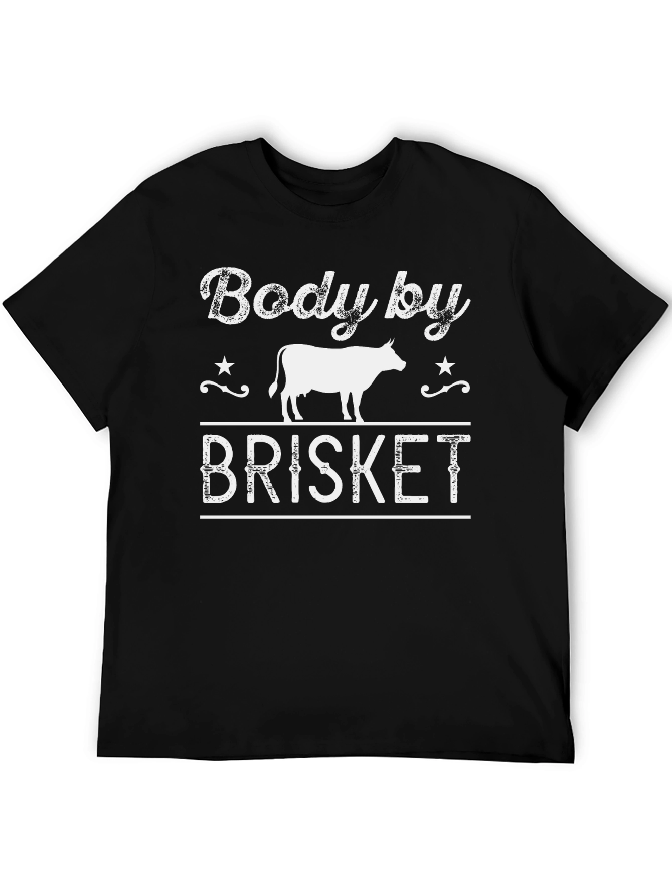 Body by Brisket T-Shirt - BBQ Grill Smoker Meat Lover Tee