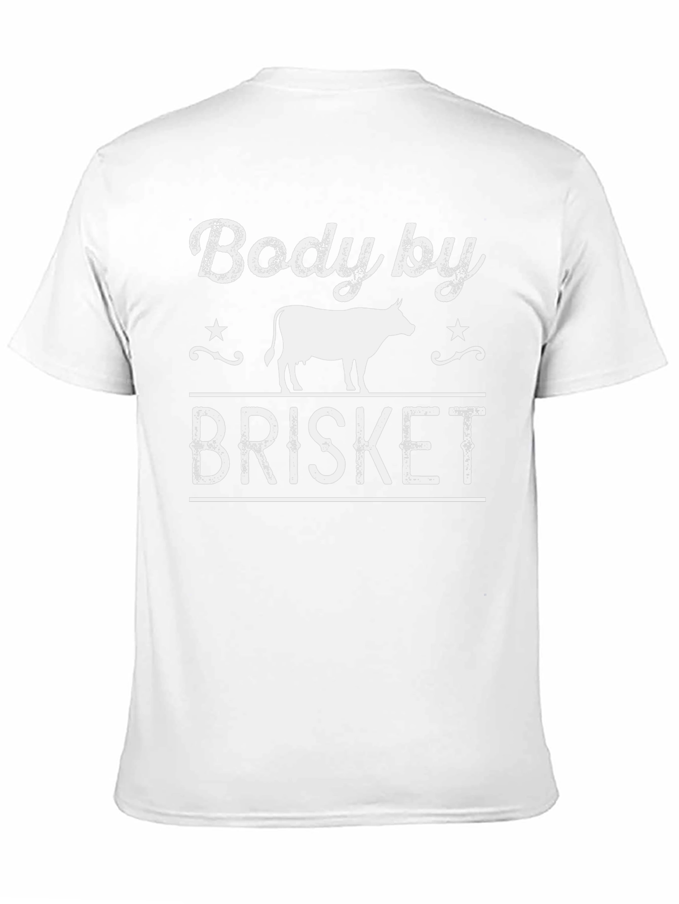 Body by Brisket T-Shirt - BBQ Grill Smoker Meat Lover Tee
